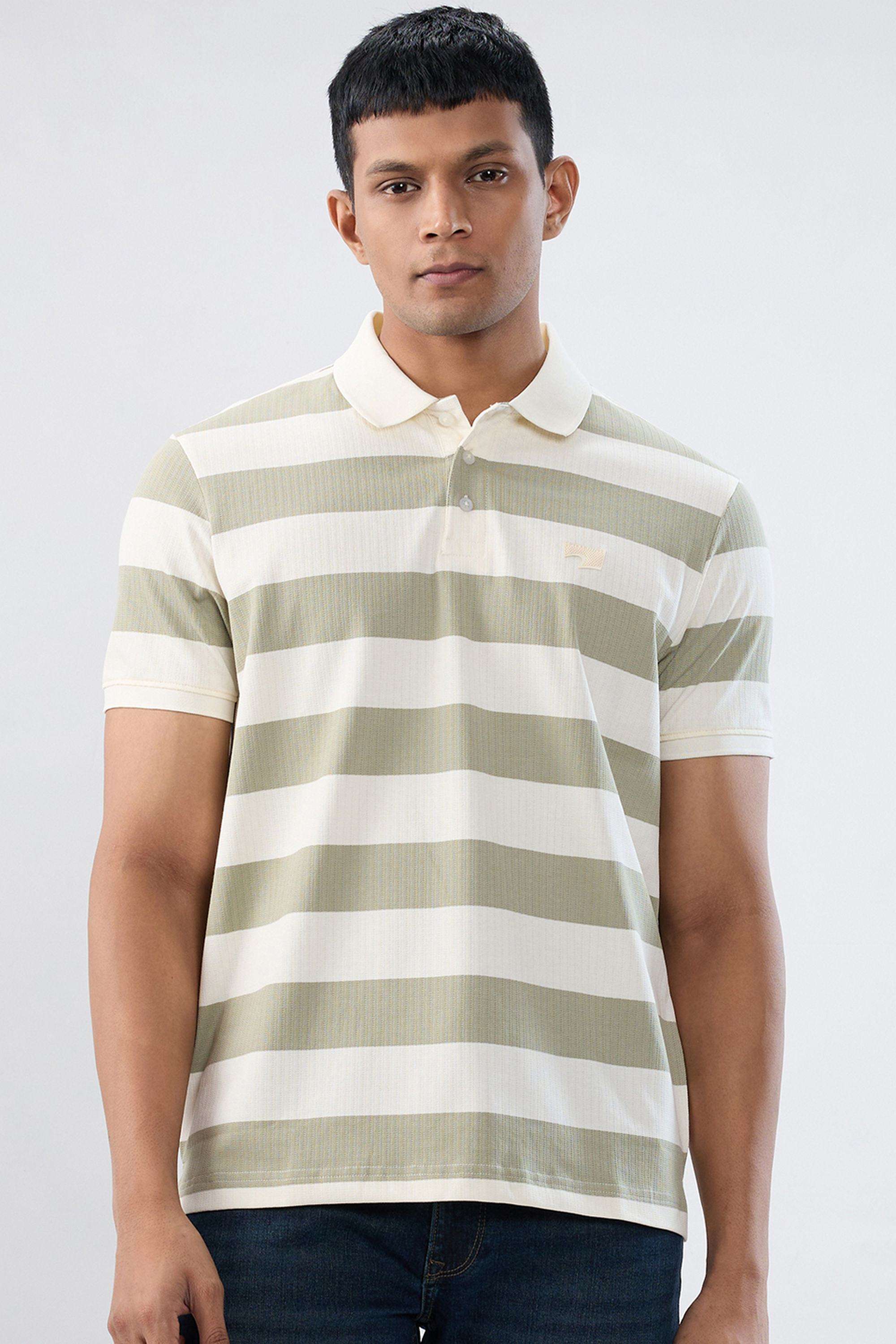 Solid-Cotton-Collared-Men-s-T-Shirt