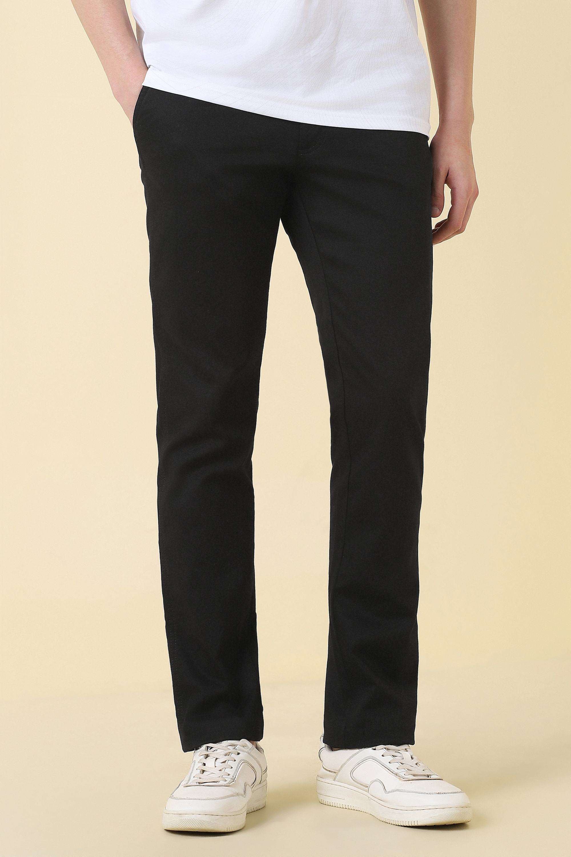 Textured-Cotton-Regular-Fit-Men-s-Casual-Trousers