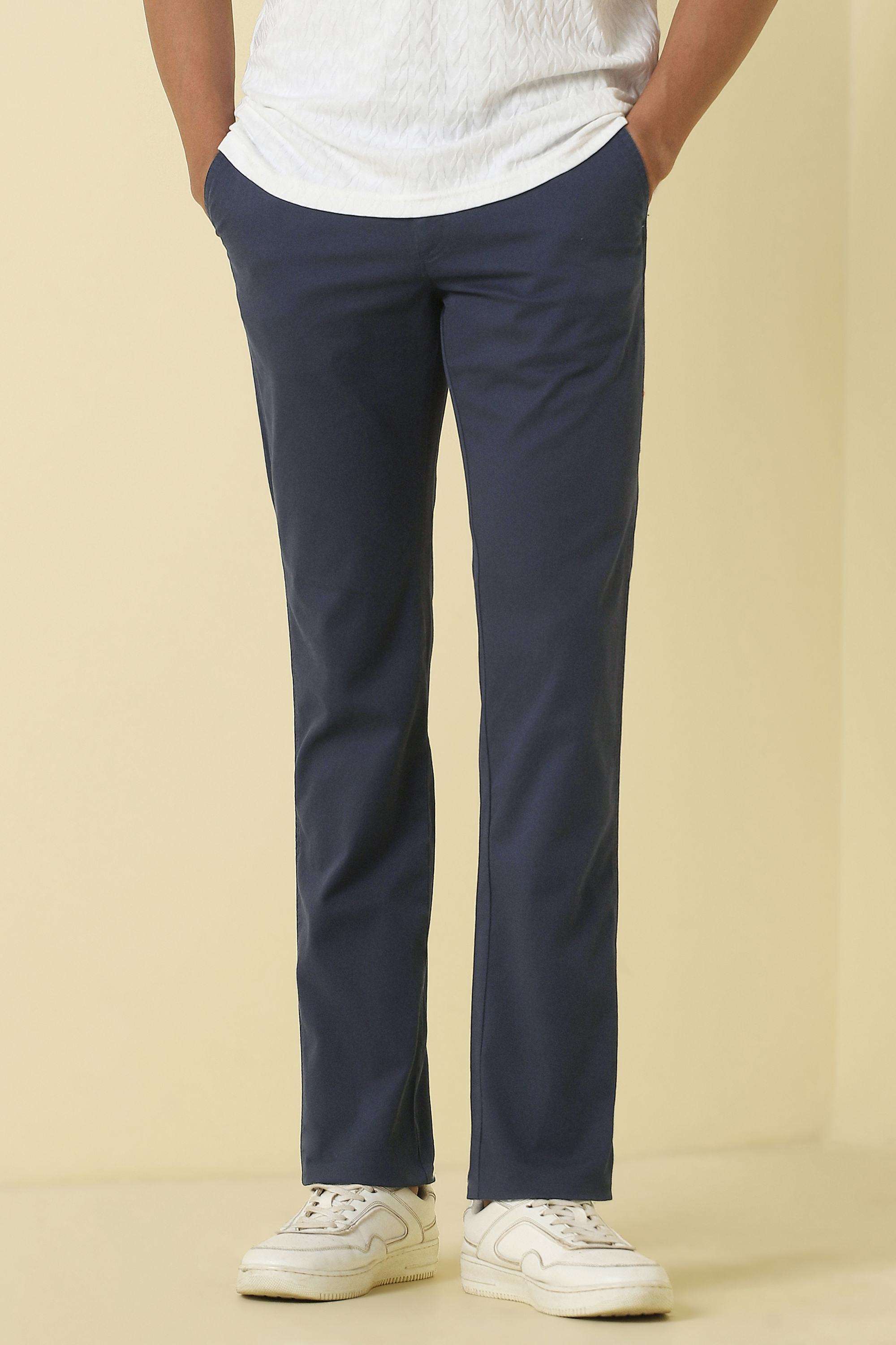 Textured-Cotton-Regular-Fit-Men-s-Casual-Trousers