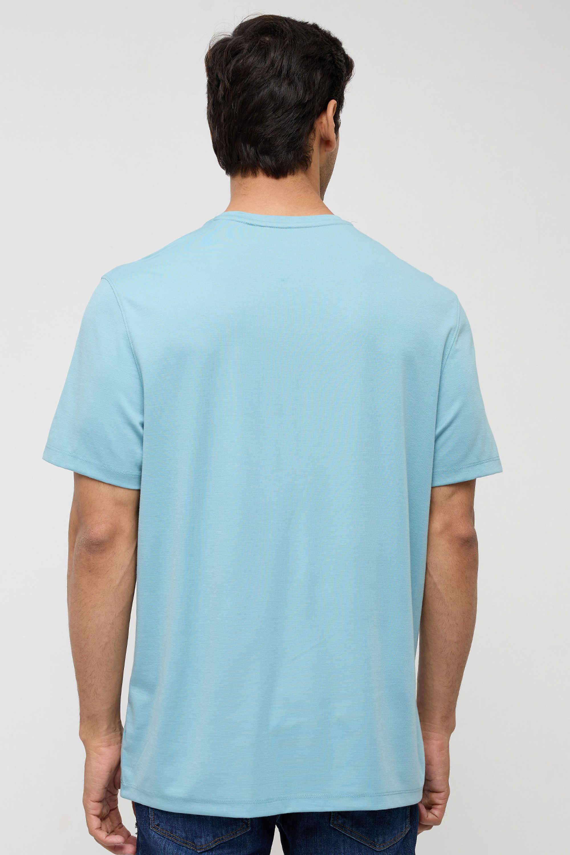 Solid-Cotton-Slim-Fit-Men-s-T-Shirt