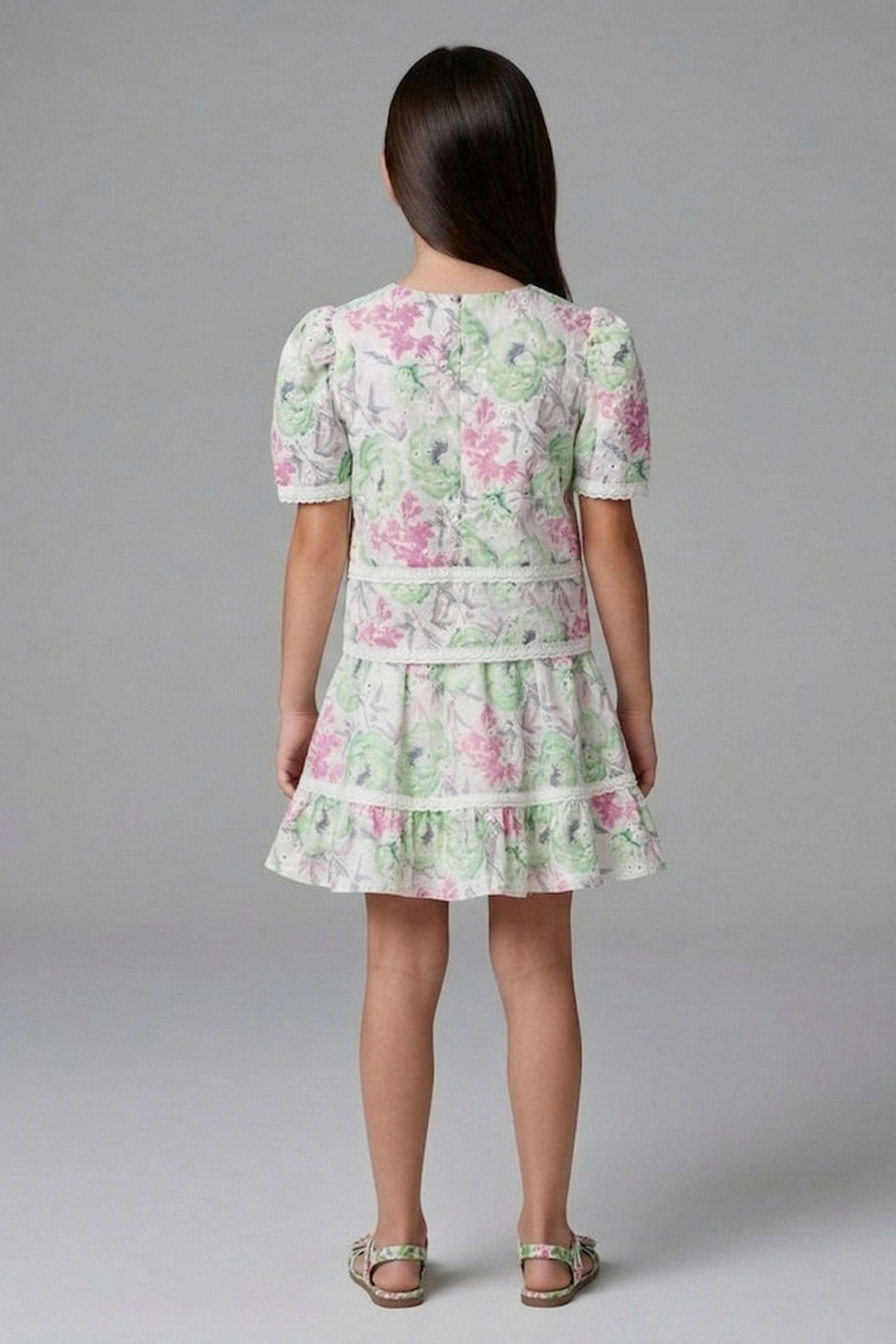 Embroidered-Cotton-Regular-Fit-Girls-Skirt-Set