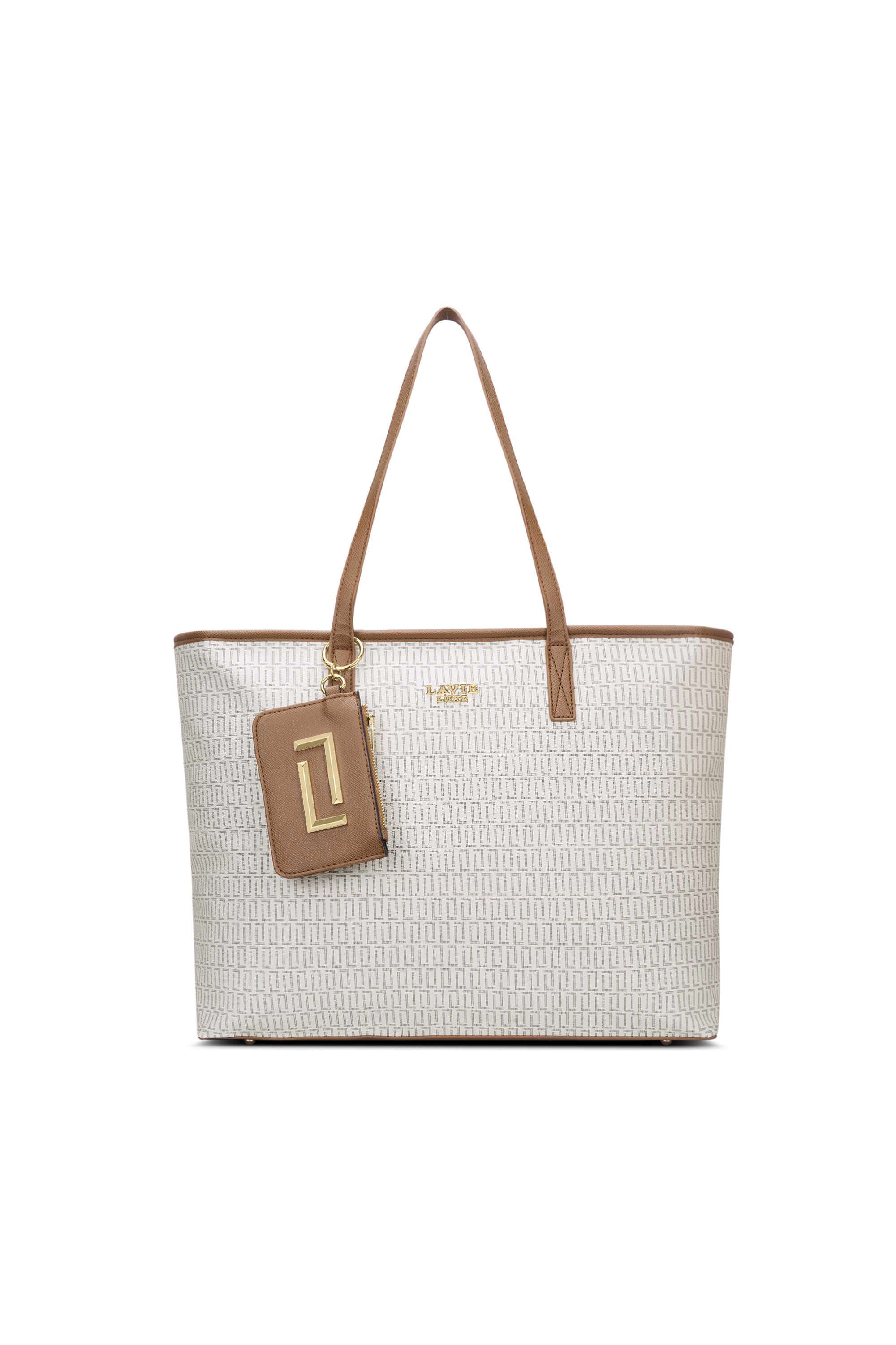 Zipper-Synthetic-Women-Casual-Wear-Tote-Bag