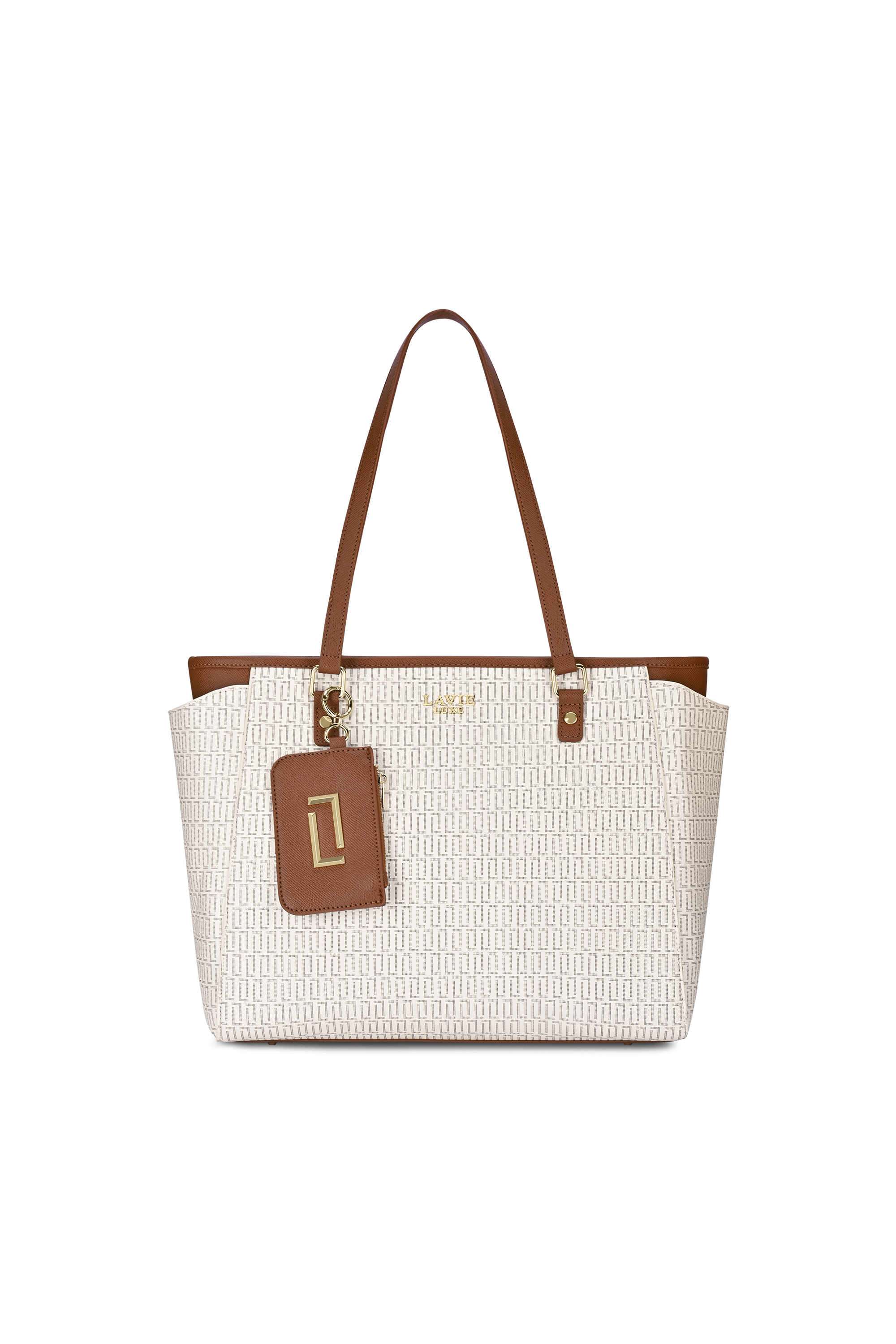 Zipper-Synthetic-Women-Casual-Wear-Tote-Bag