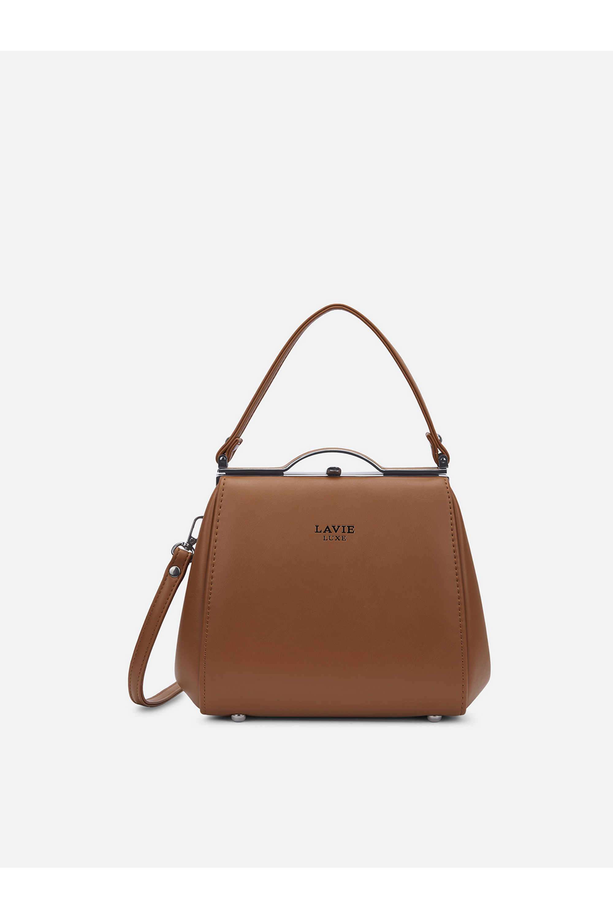 Twisted-Clasp-Synthetic-Women-Party-Wear-Satchel