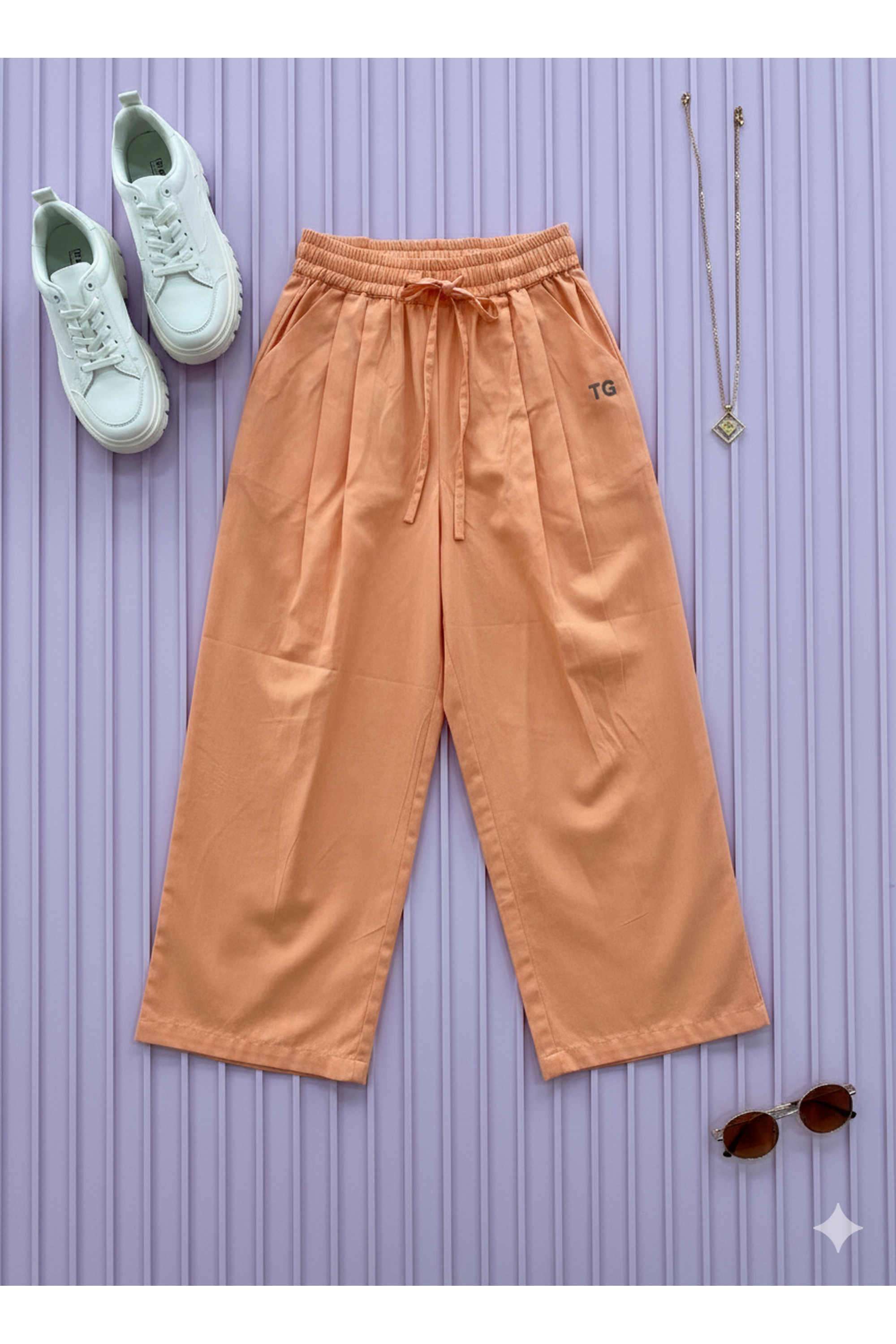 Solid-Cotton-Relaxed-Fit-Girls-Pants