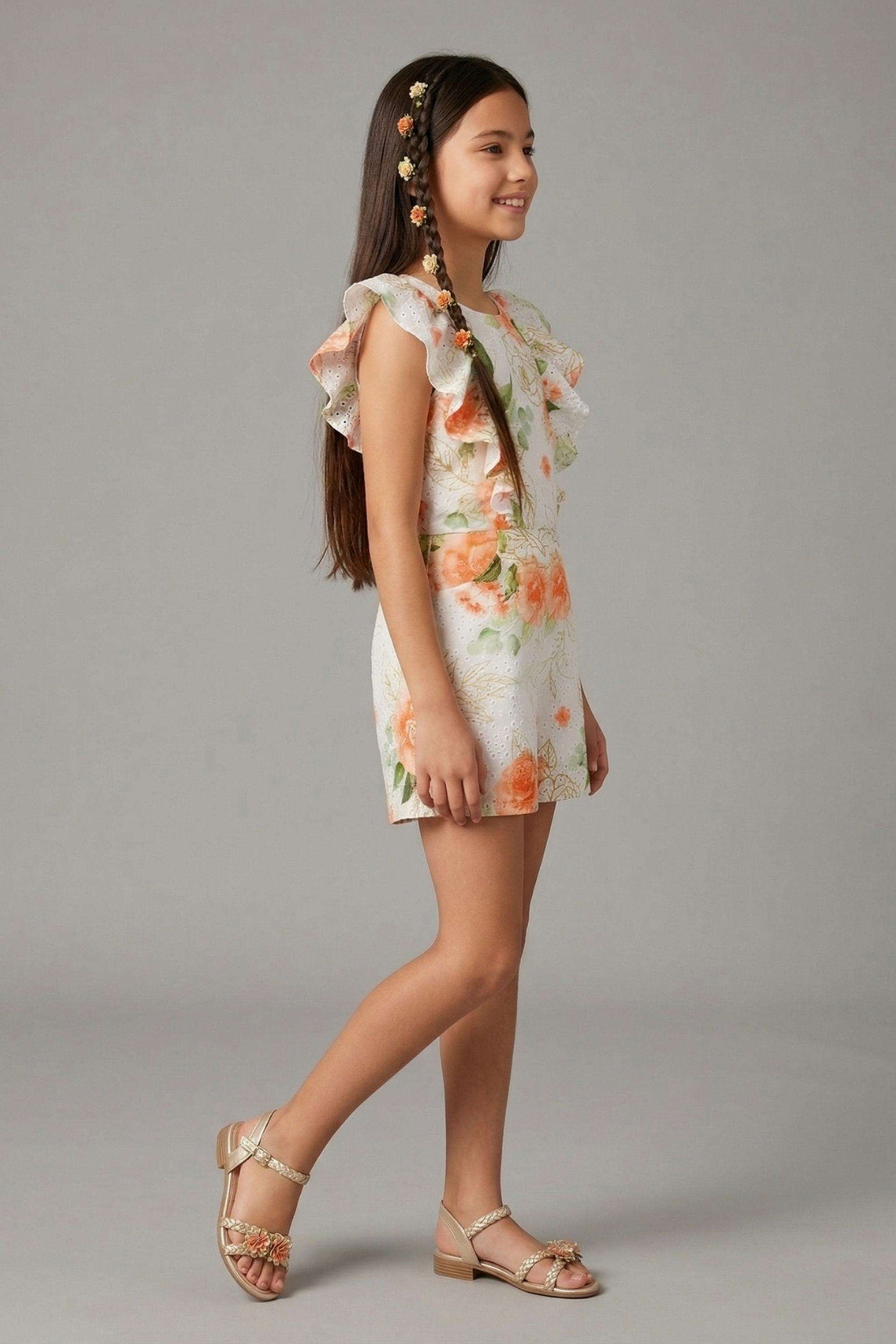 Printed-Cotton-Round-Neck-Girls-Casual-Wear-Jumpsuit