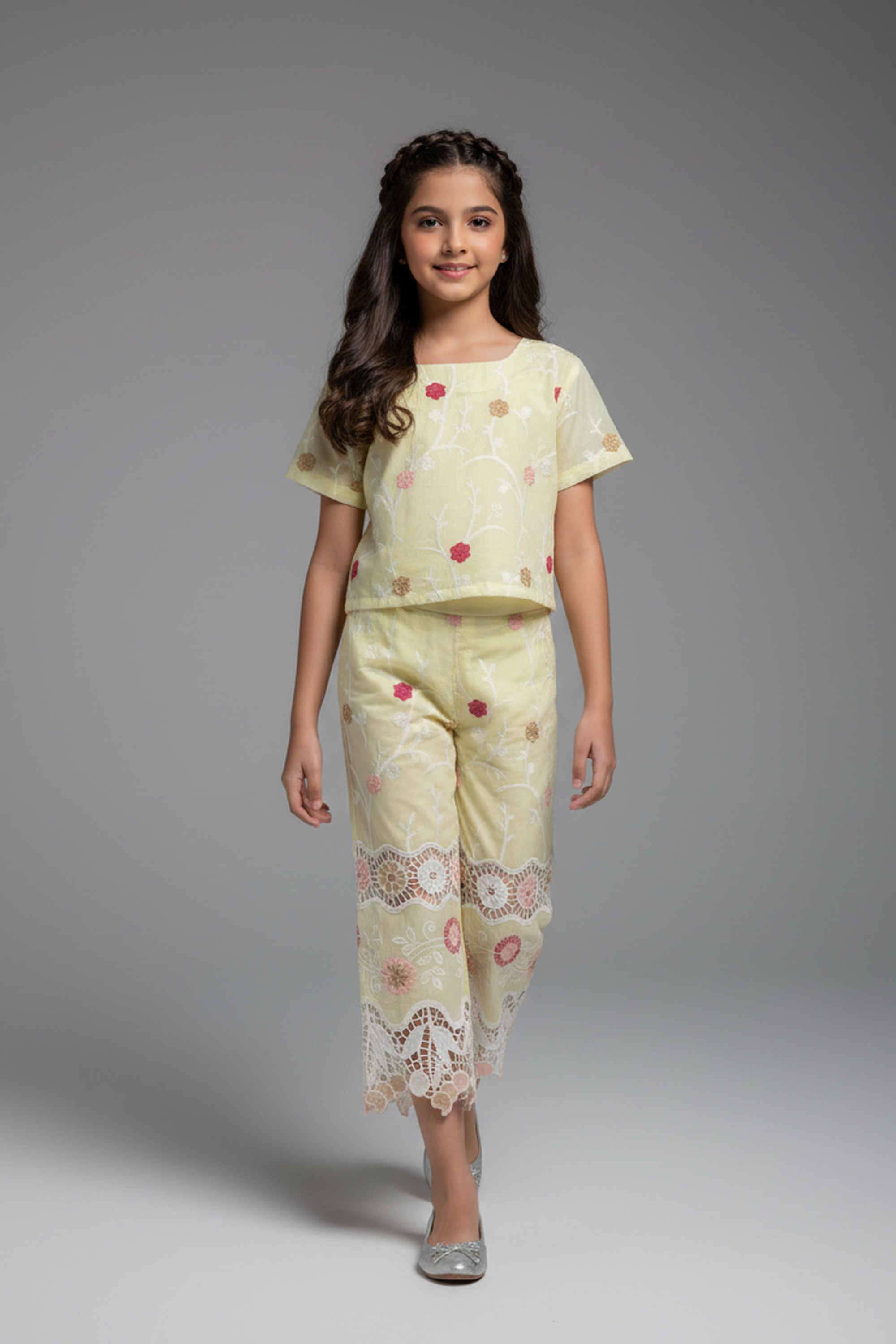 Embroidered-Cotton-Round-Neck-Girls-Casual-Wear-Clothing-Set