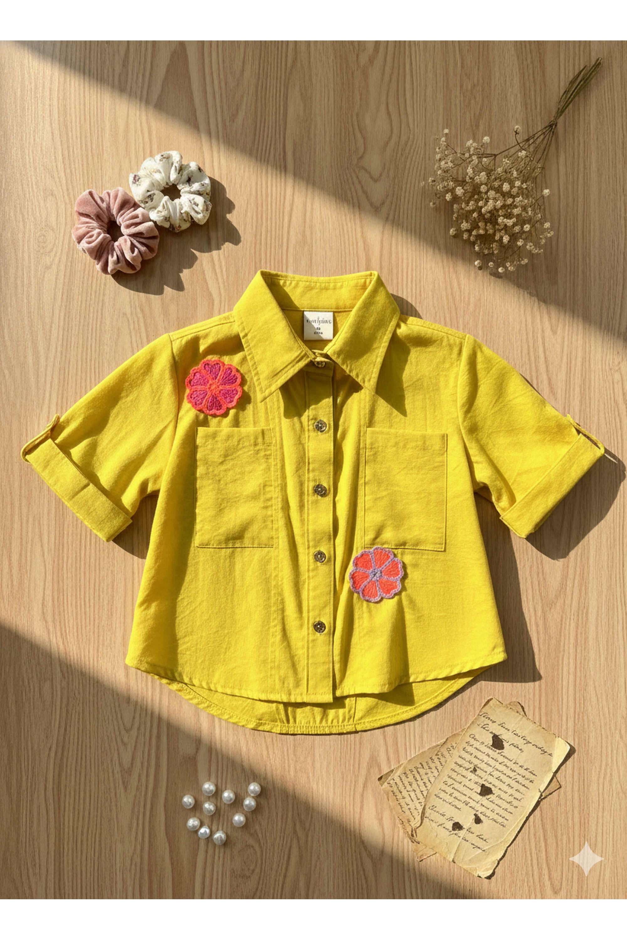 Solid-Cotton-Girls-Shirt