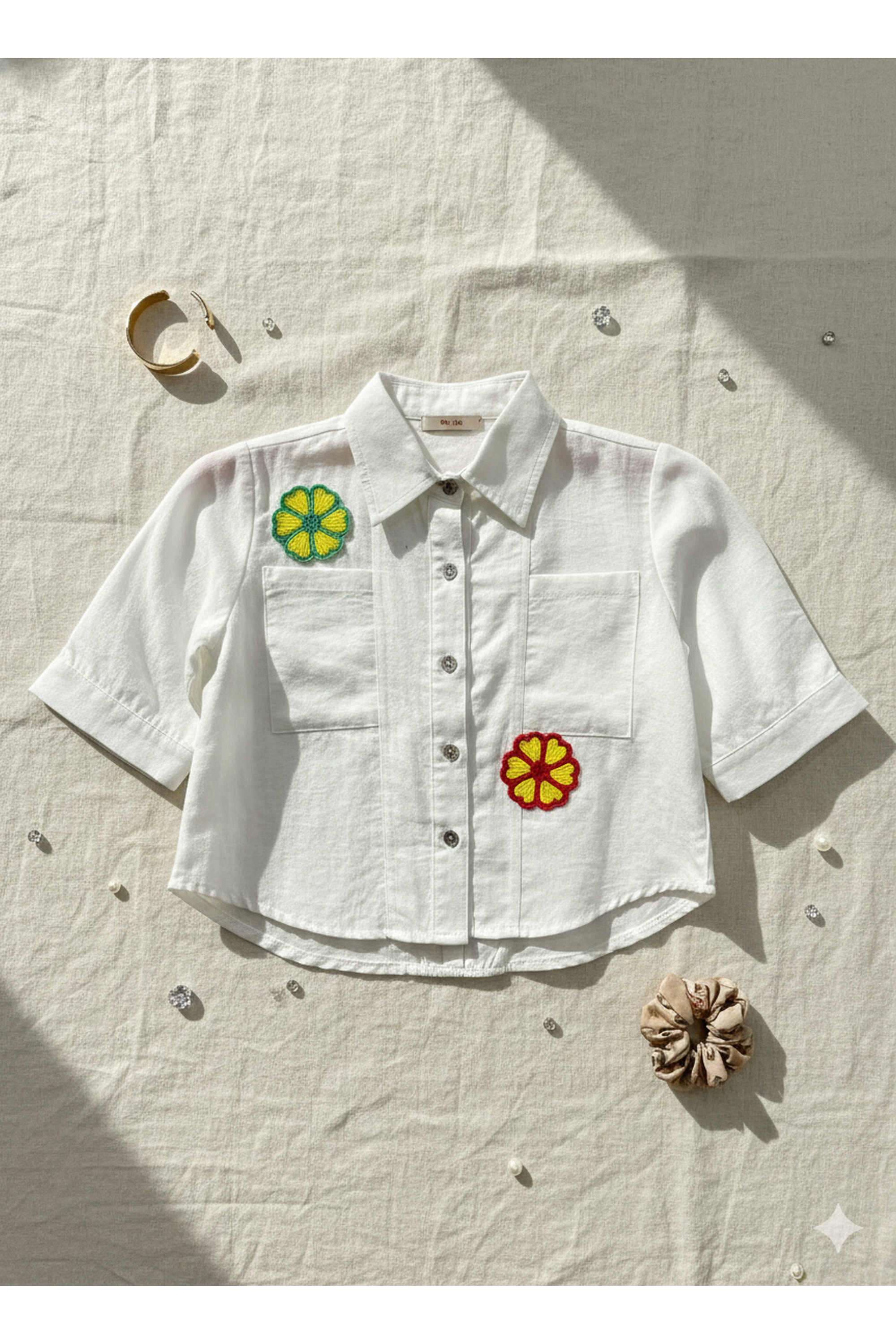Solid-Cotton-Girls-Shirt