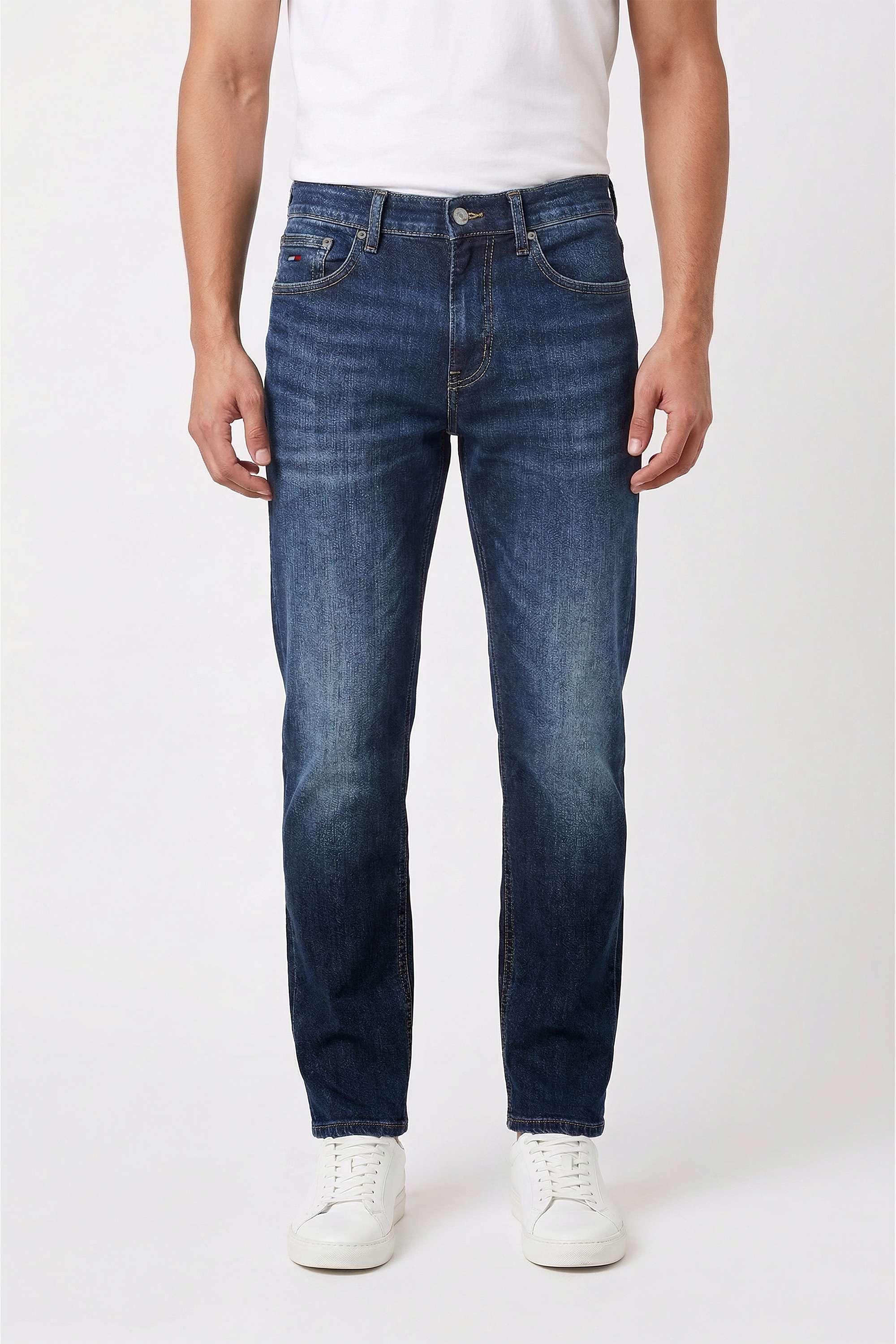 Dark-Wash-Cotton-Slim-Fit-Men-s-Jeans