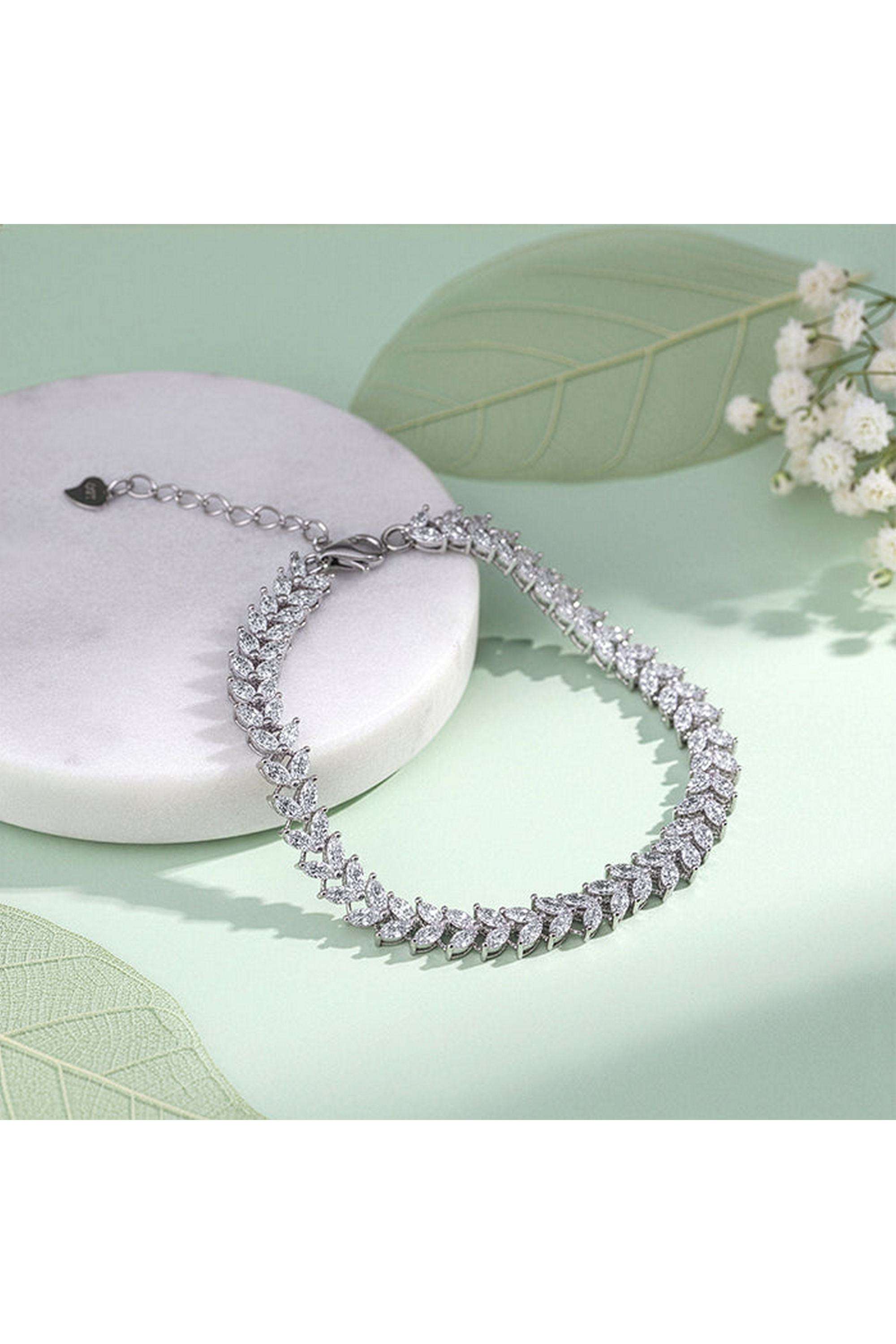 Silver-Cocktail-Bracelet-For-Women