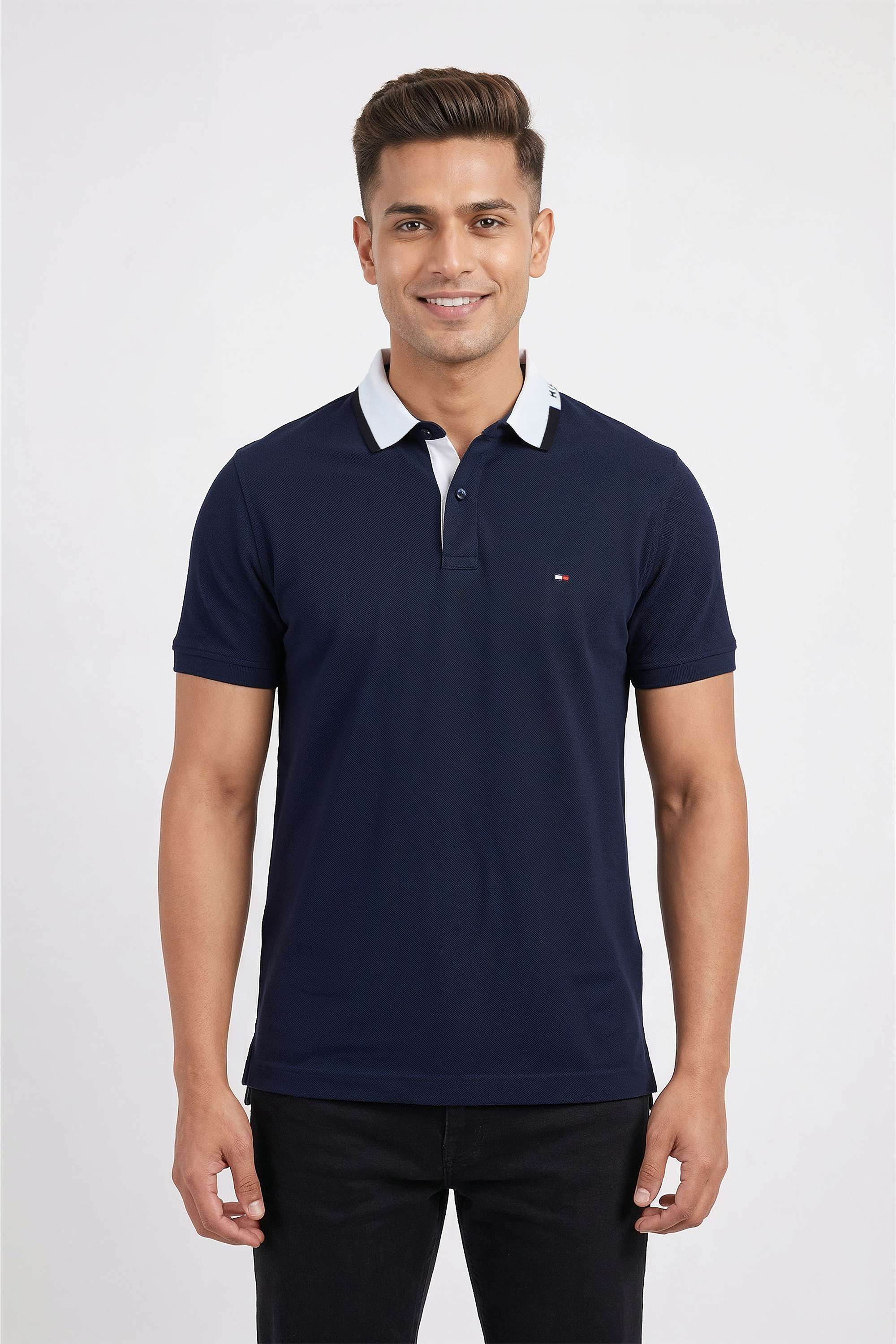 Solid-Cotton-Regular-Fit-Men-s-T-Shirt