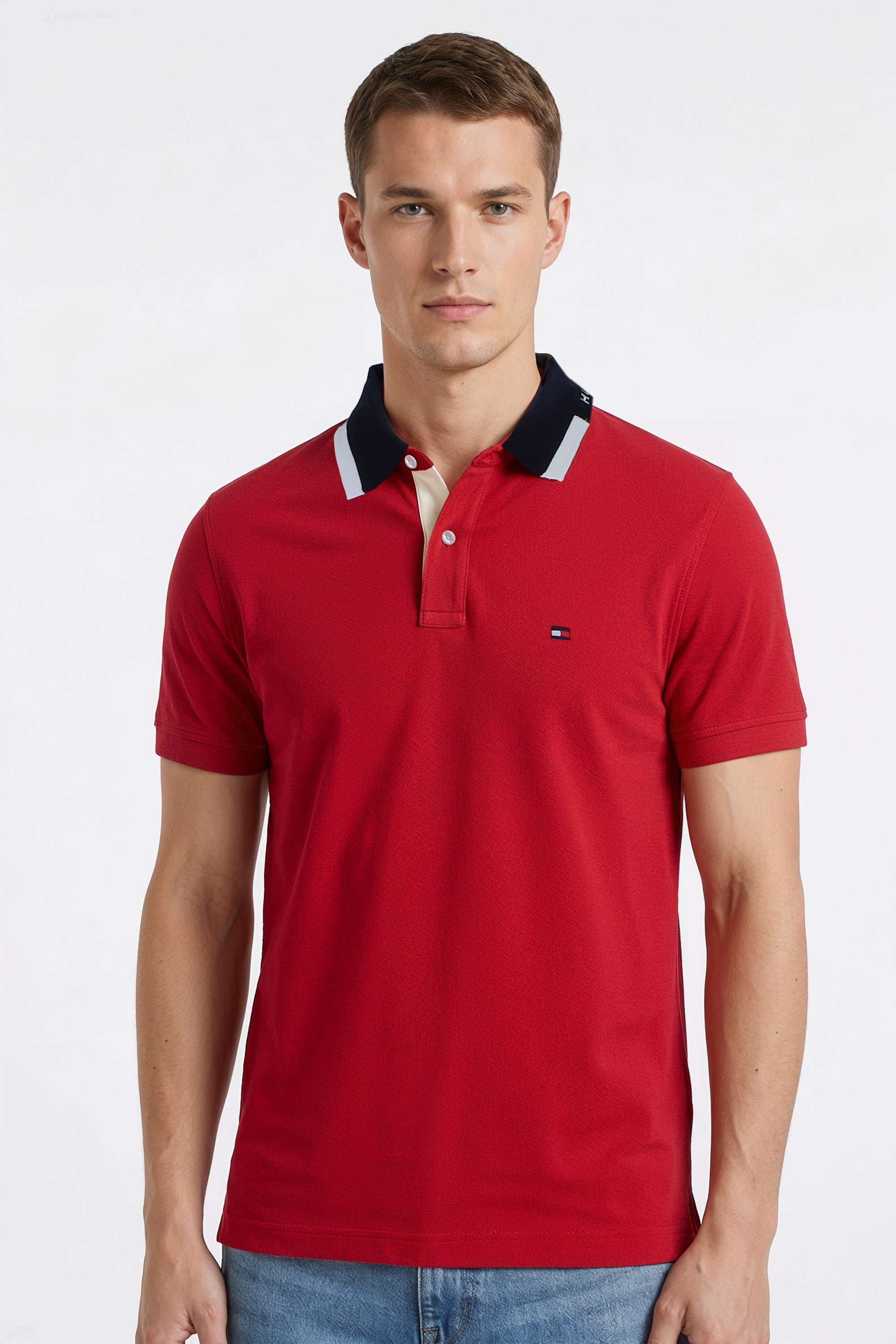 Solid-Cotton-Regular-Fit-Men-s-T-Shirt