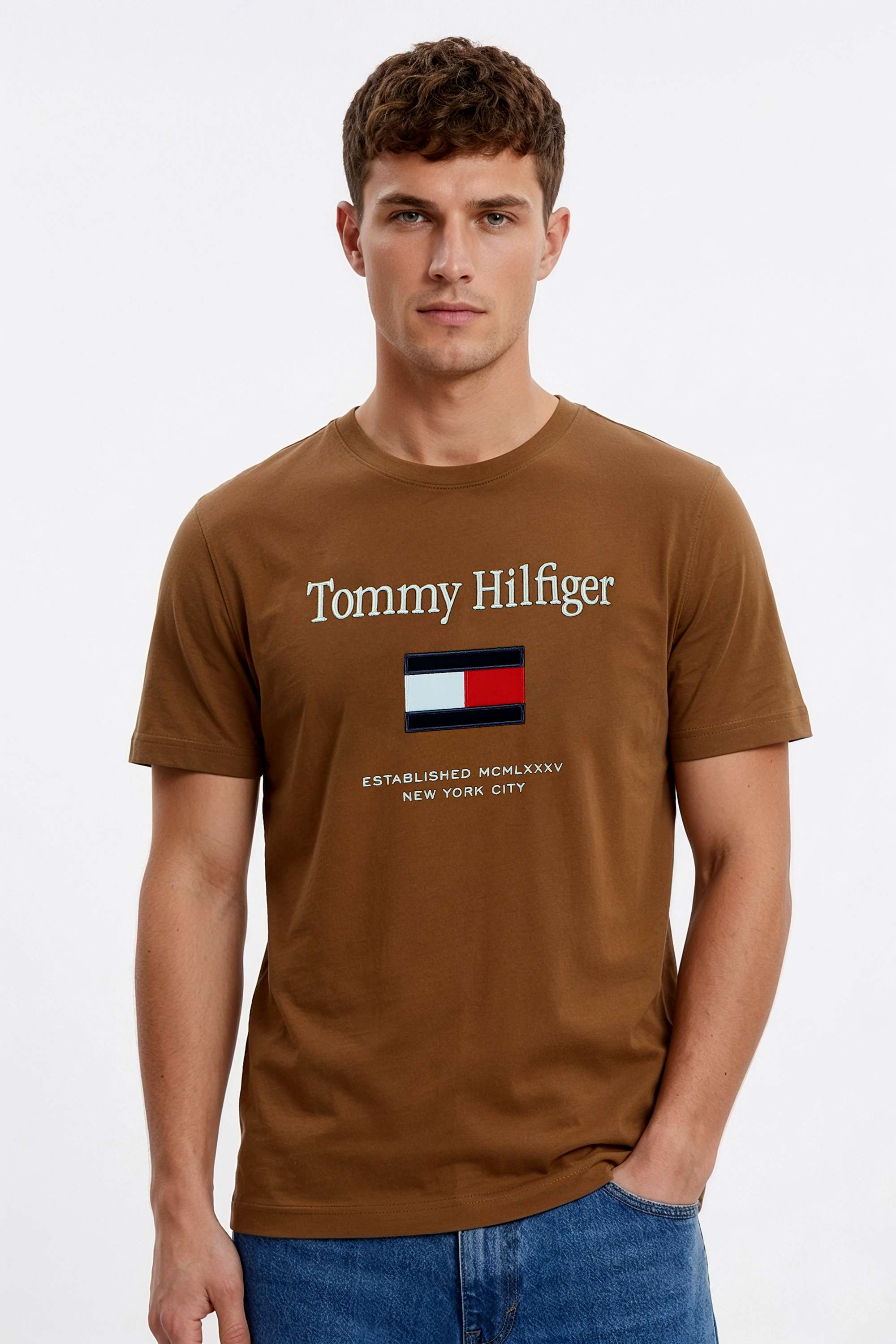 Solid-Cotton-Regular-Fit-Men-s-T-Shirt