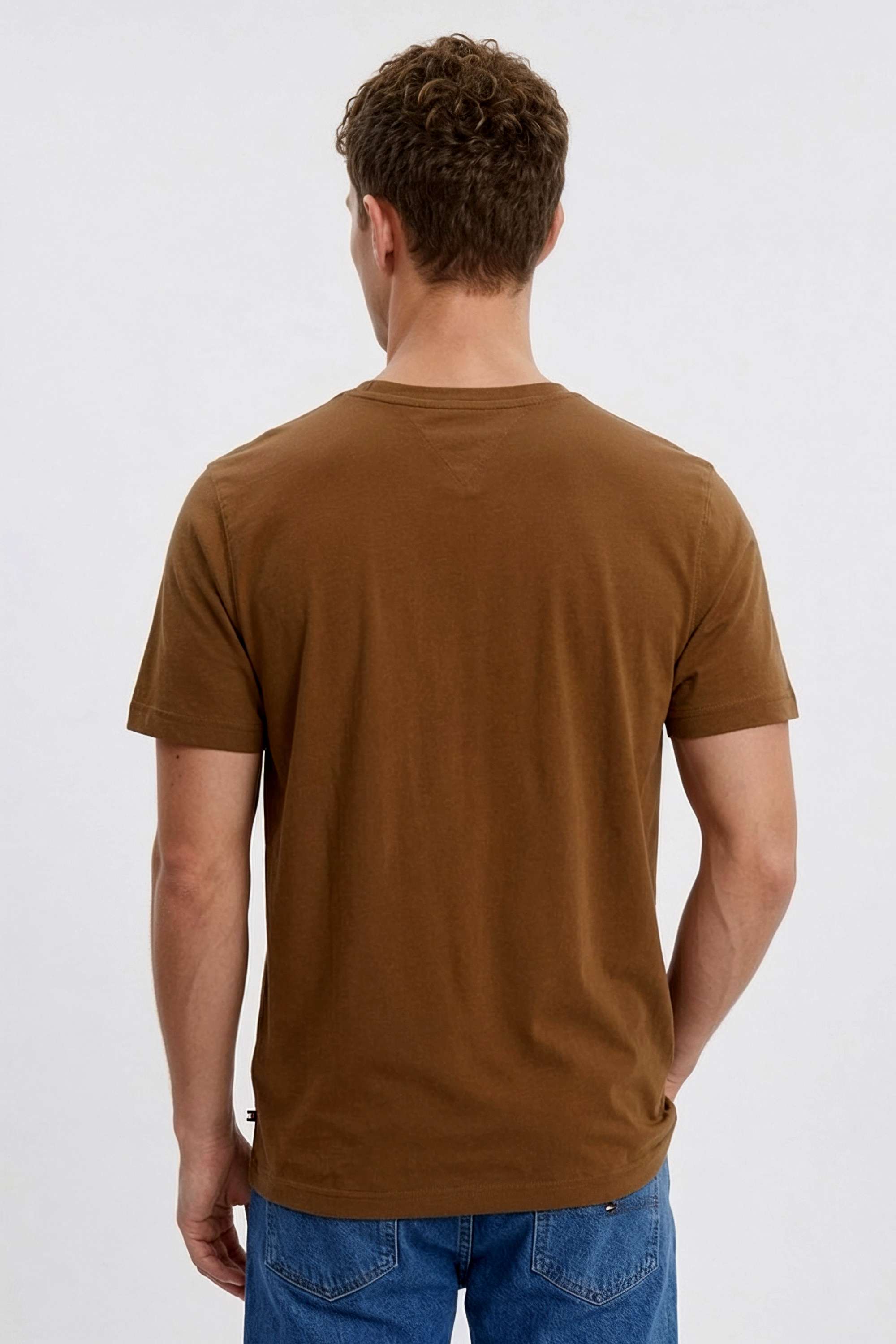 Solid-Cotton-Regular-Fit-Men-s-T-Shirt