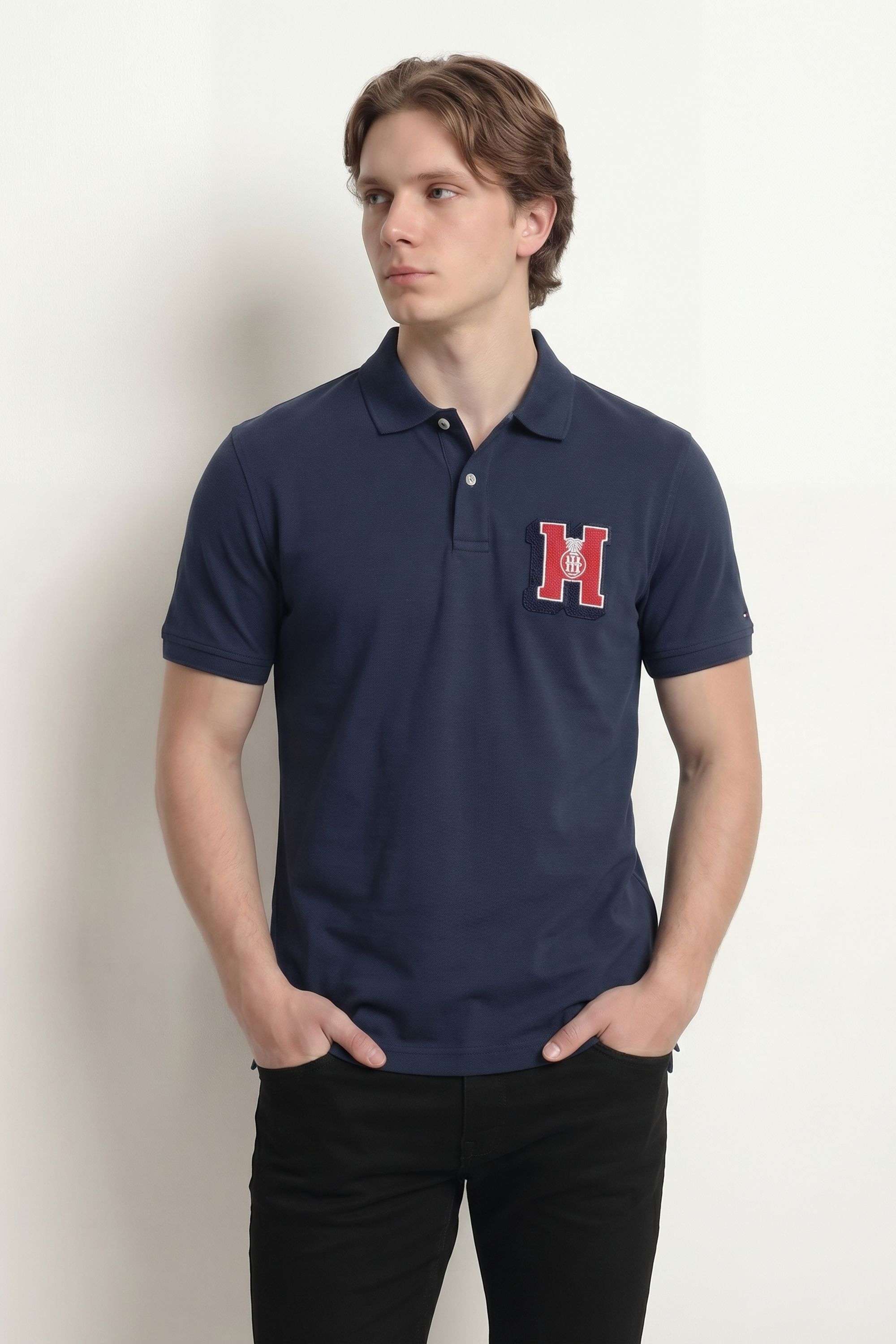 Solid-Cotton-Regular-Fit-Men-s-T-Shirt
