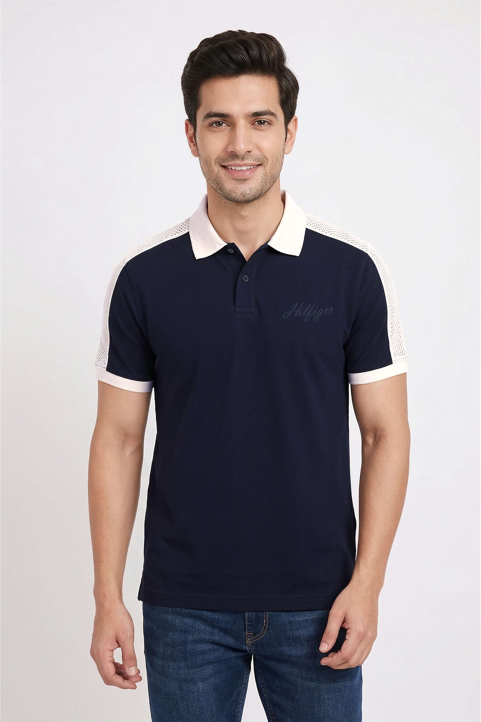 Solid-Cotton-Relaxed-Fit-Men-s-T-Shirt