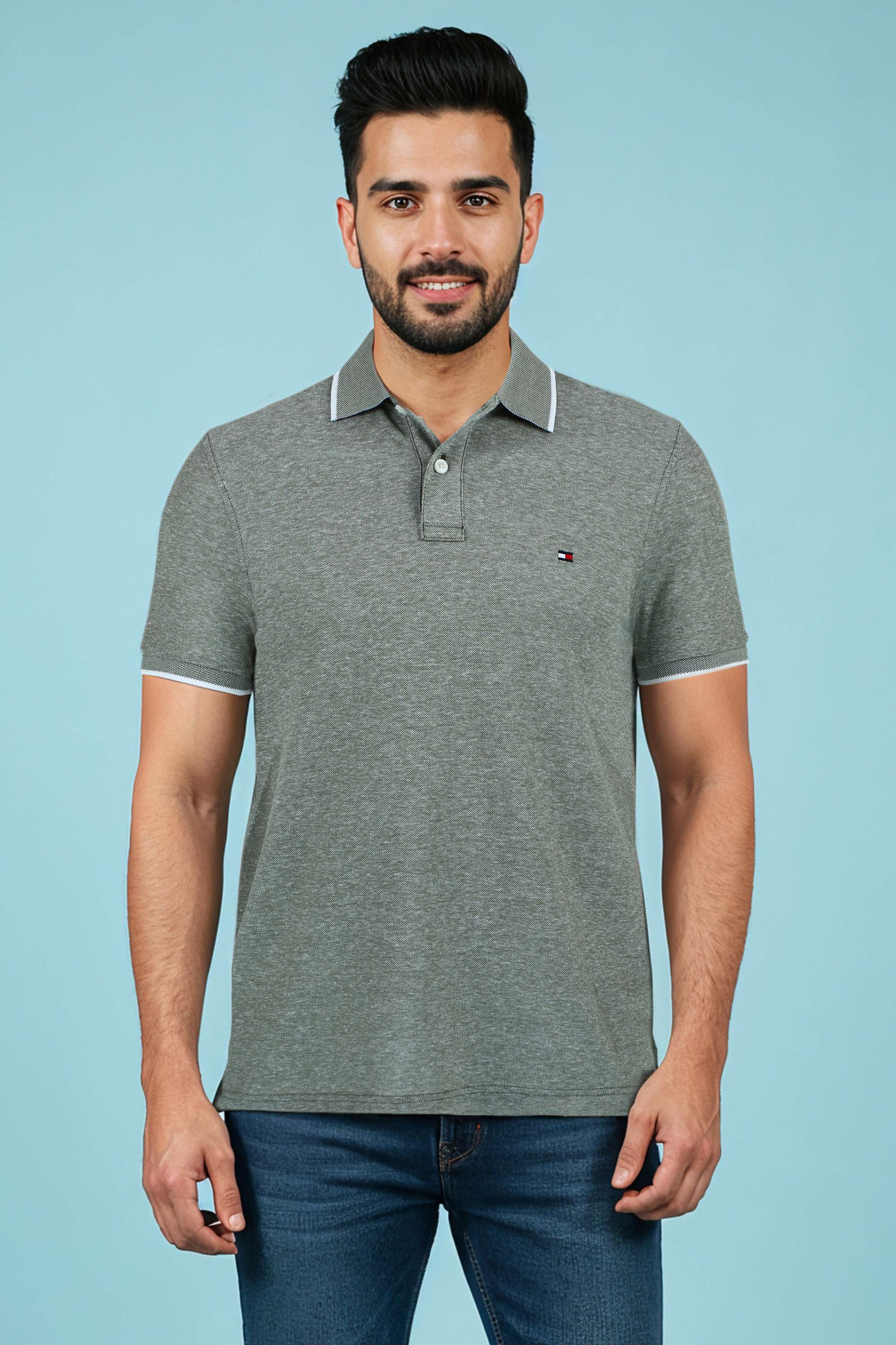 Solid-Cotton-Regular-Fit-Men-s-T-Shirt