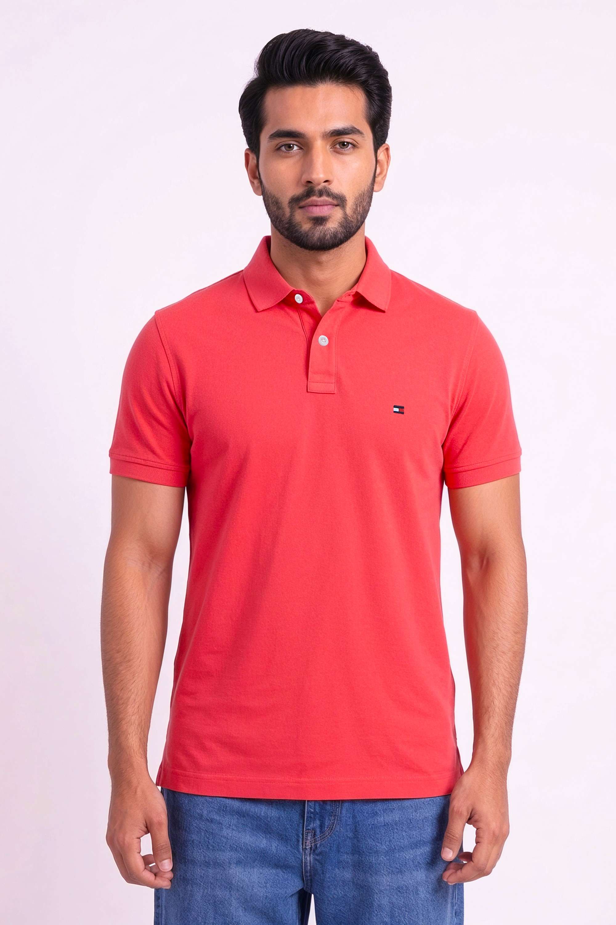 Solid-Cotton-Regular-Fit-Men-s-T-Shirt