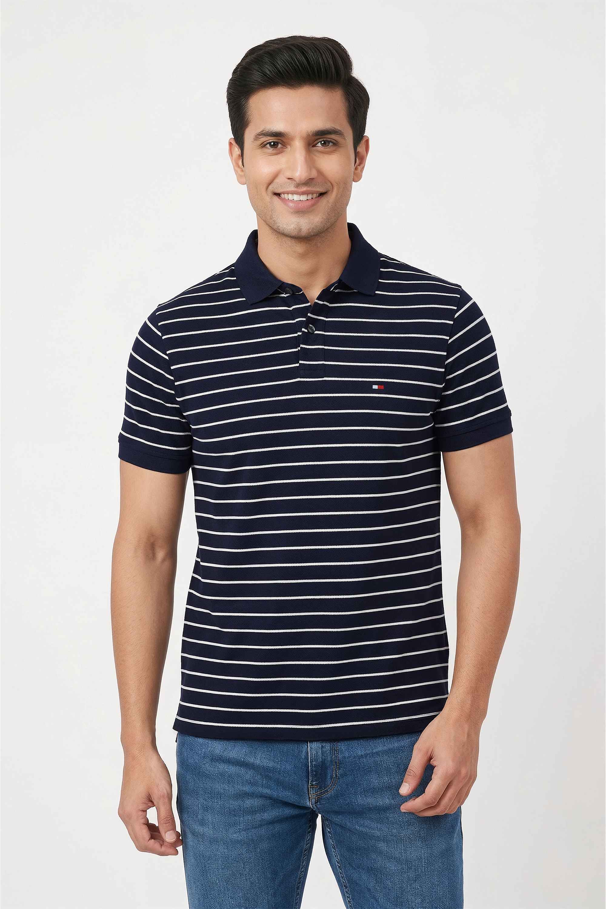 Solid-Cotton-Regular-Fit-Men-s-T-Shirt