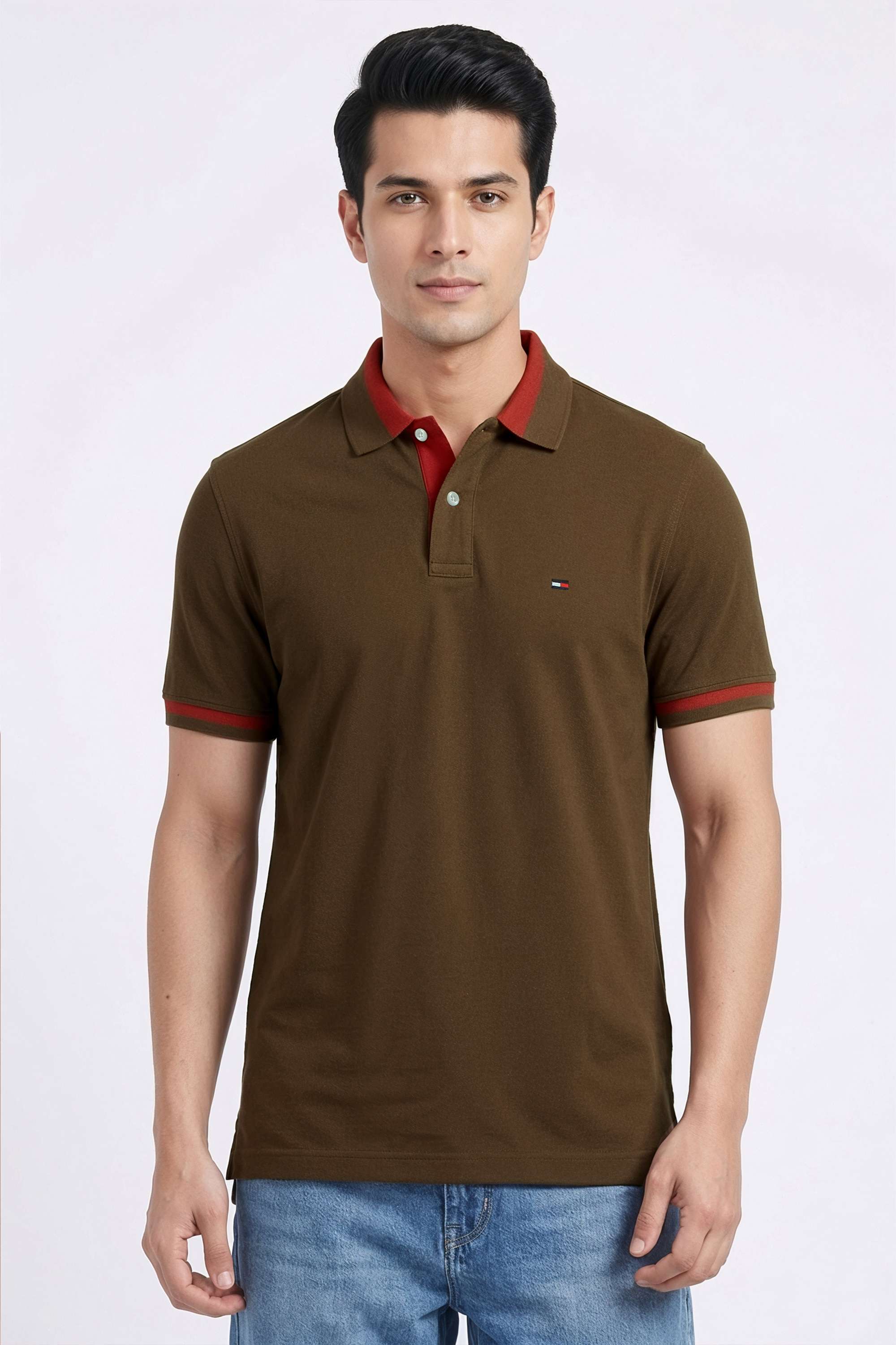 Solid-Cotton-Regular-Fit-Men-s-T-Shirt