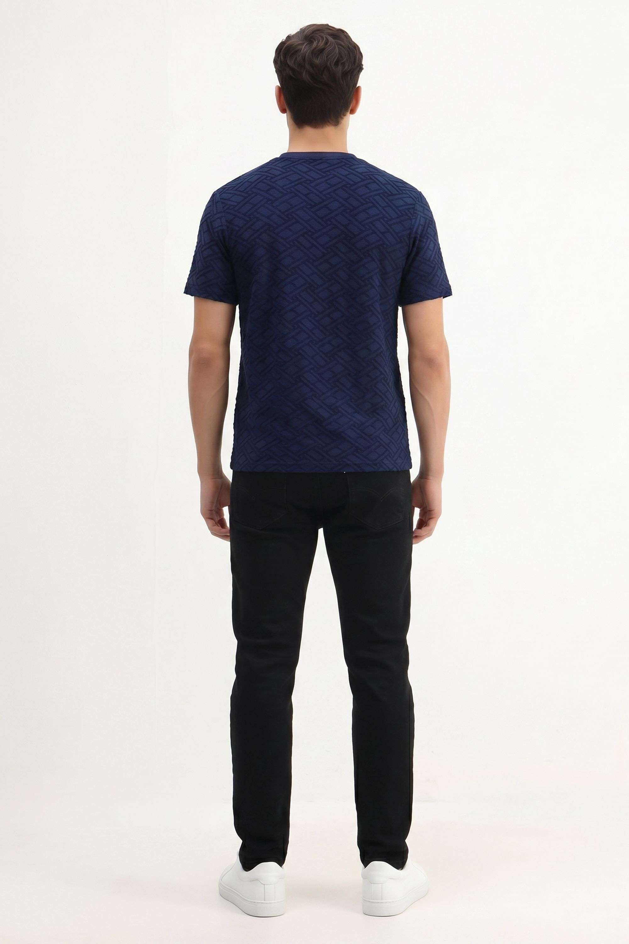 Solid-Cotton-Regular-Fit-Men-s-T-Shirt
