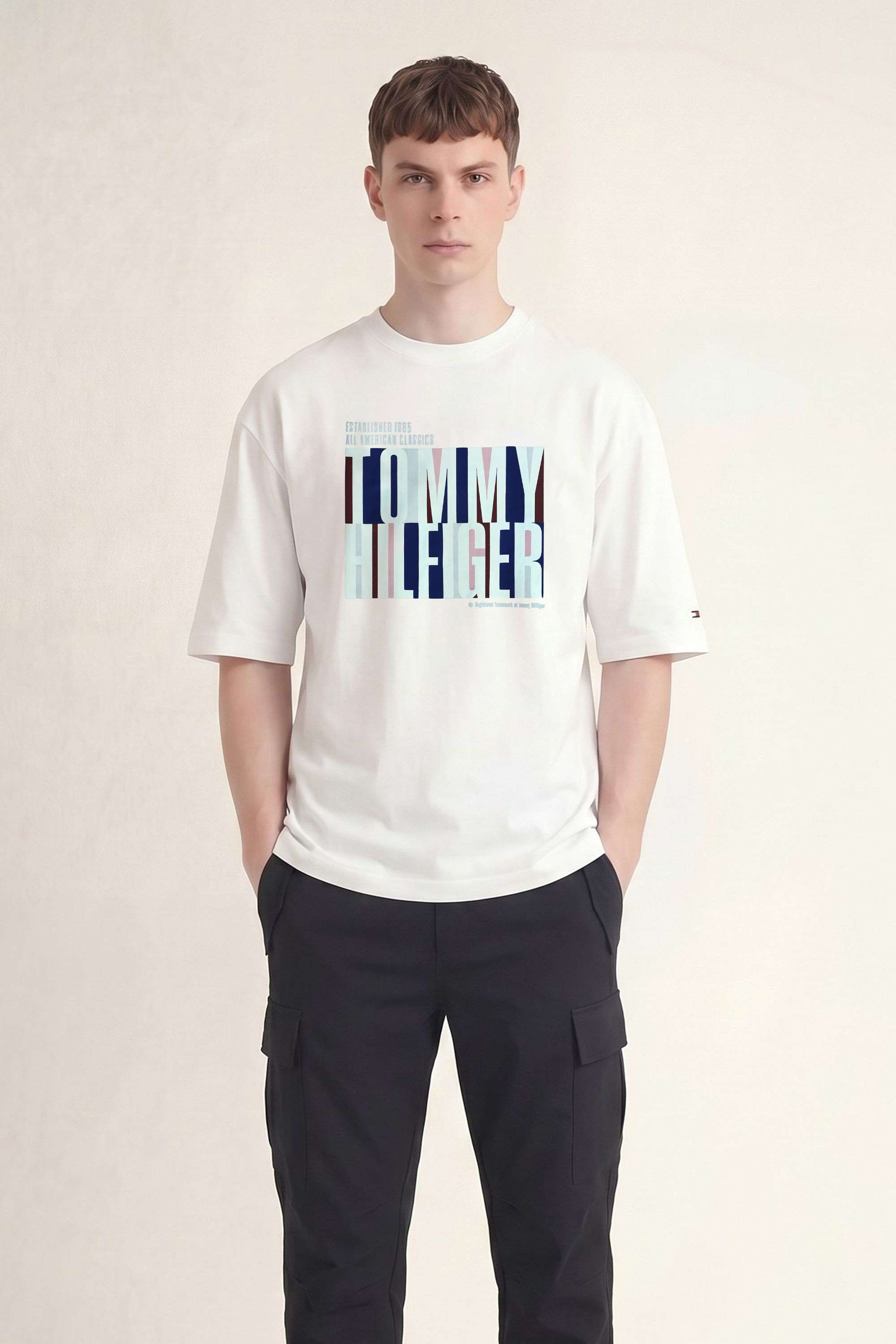Solid-Cotton-Regular-Fit-Men-s-T-Shirt