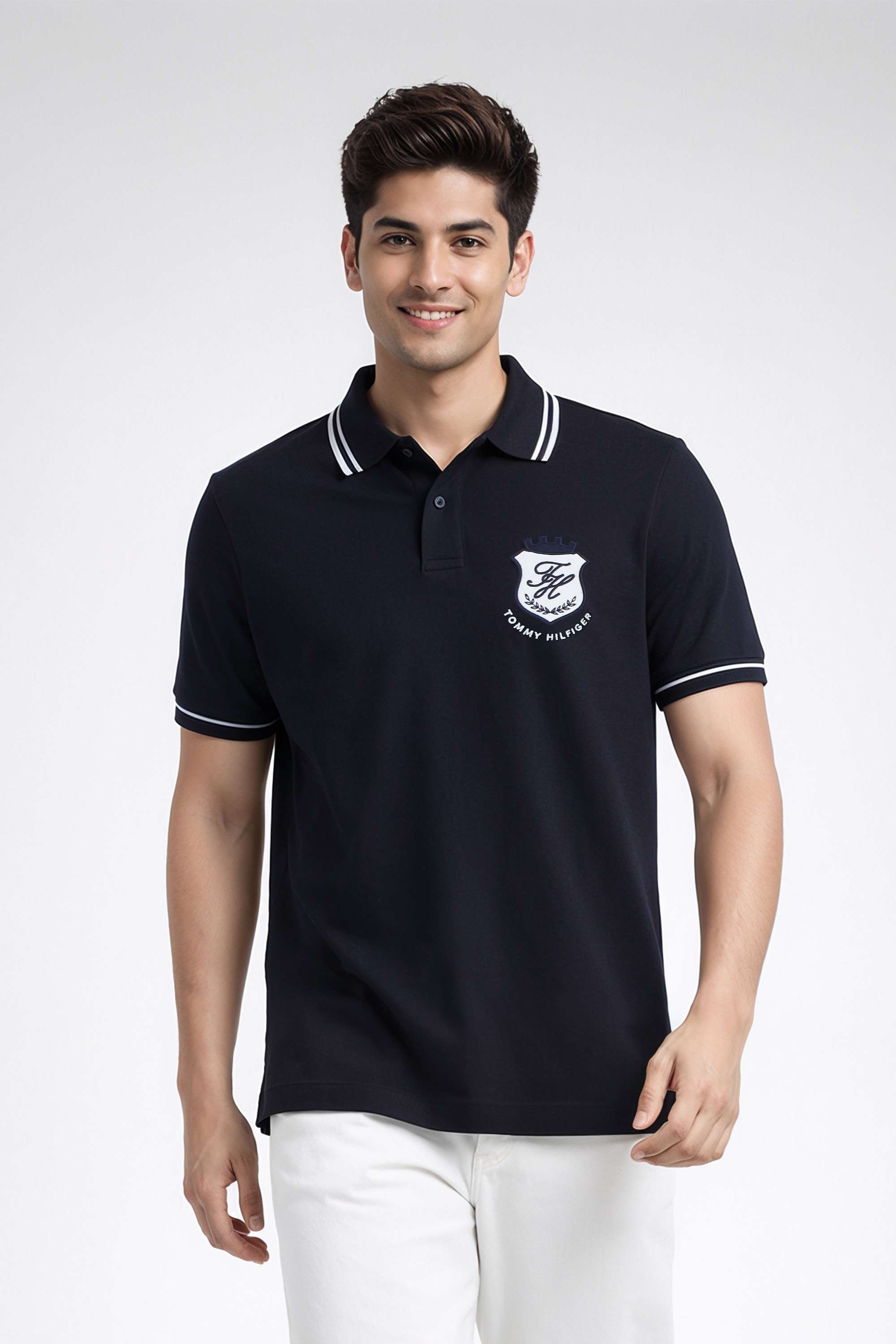 Solid-Cotton-Regular-Fit-Men-s-T-Shirt
