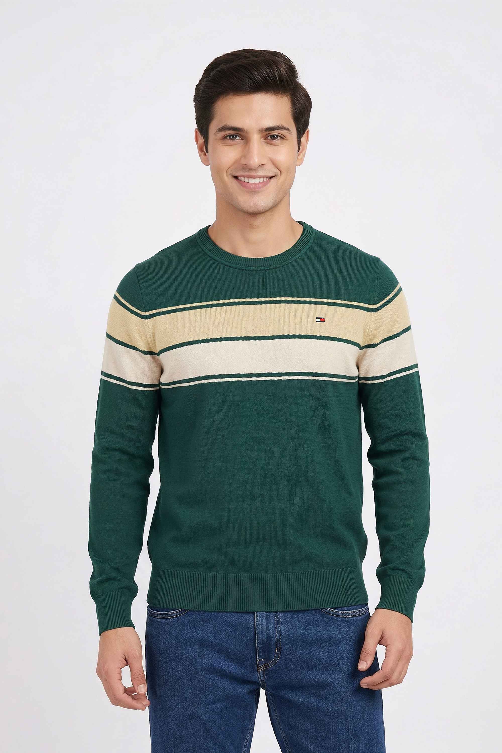 Solid-Cotton-Regular-Fit-Men-s-Sweatshirt