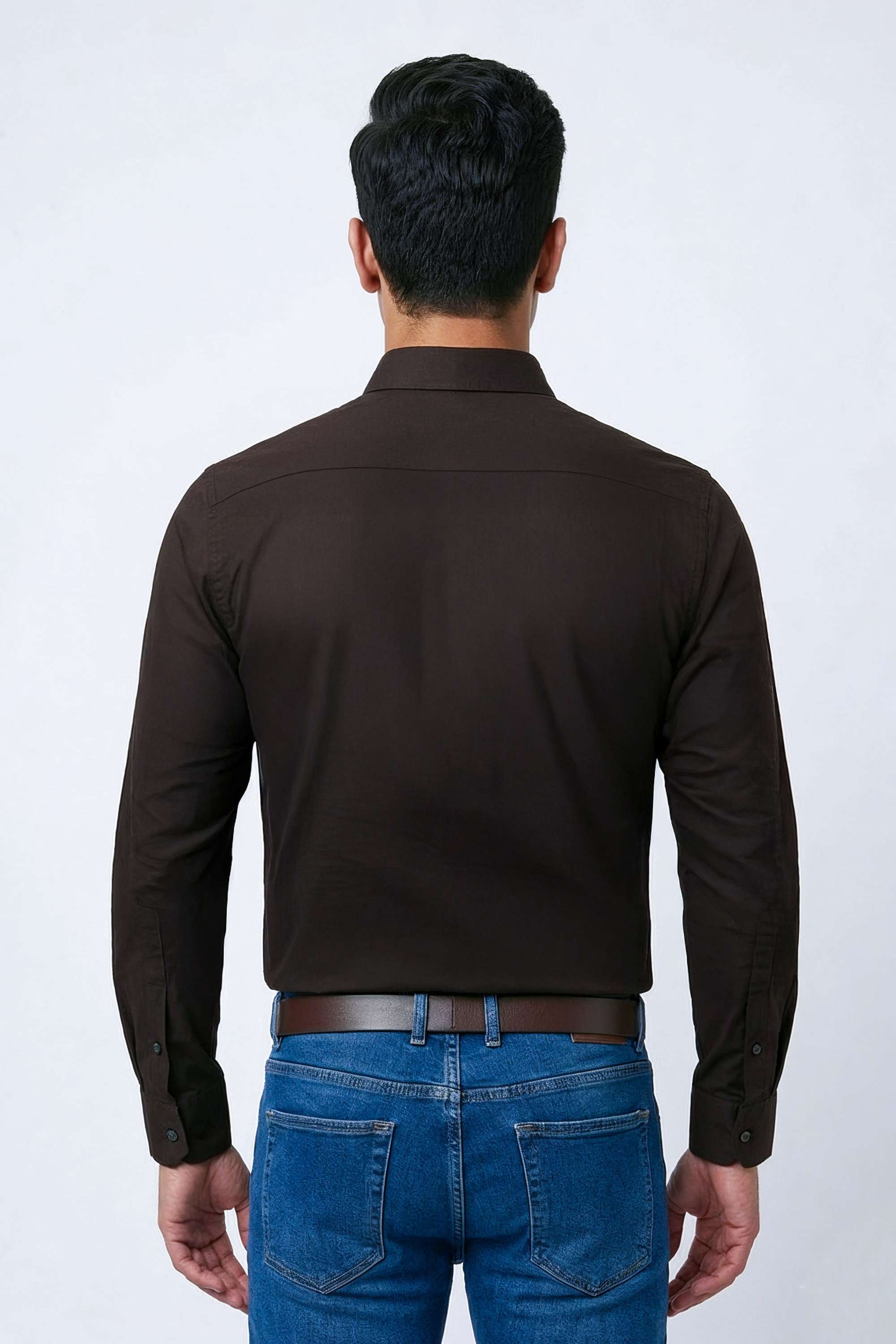 Solid-Cotton-Slim-Fit-Men-s-Casual-Wear-Shirt