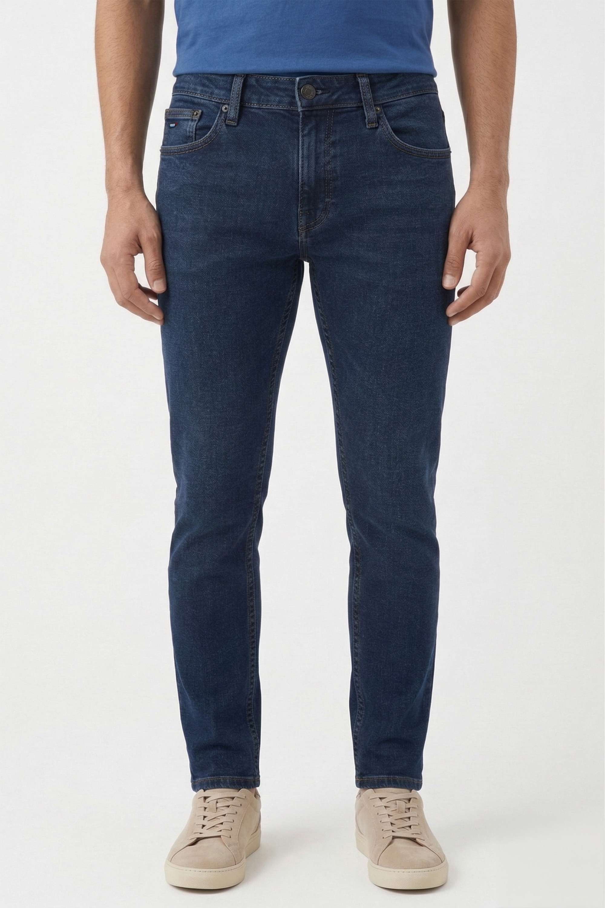 Dark-Wash-Cotton-Slim-Fit-Men-s-Jeans