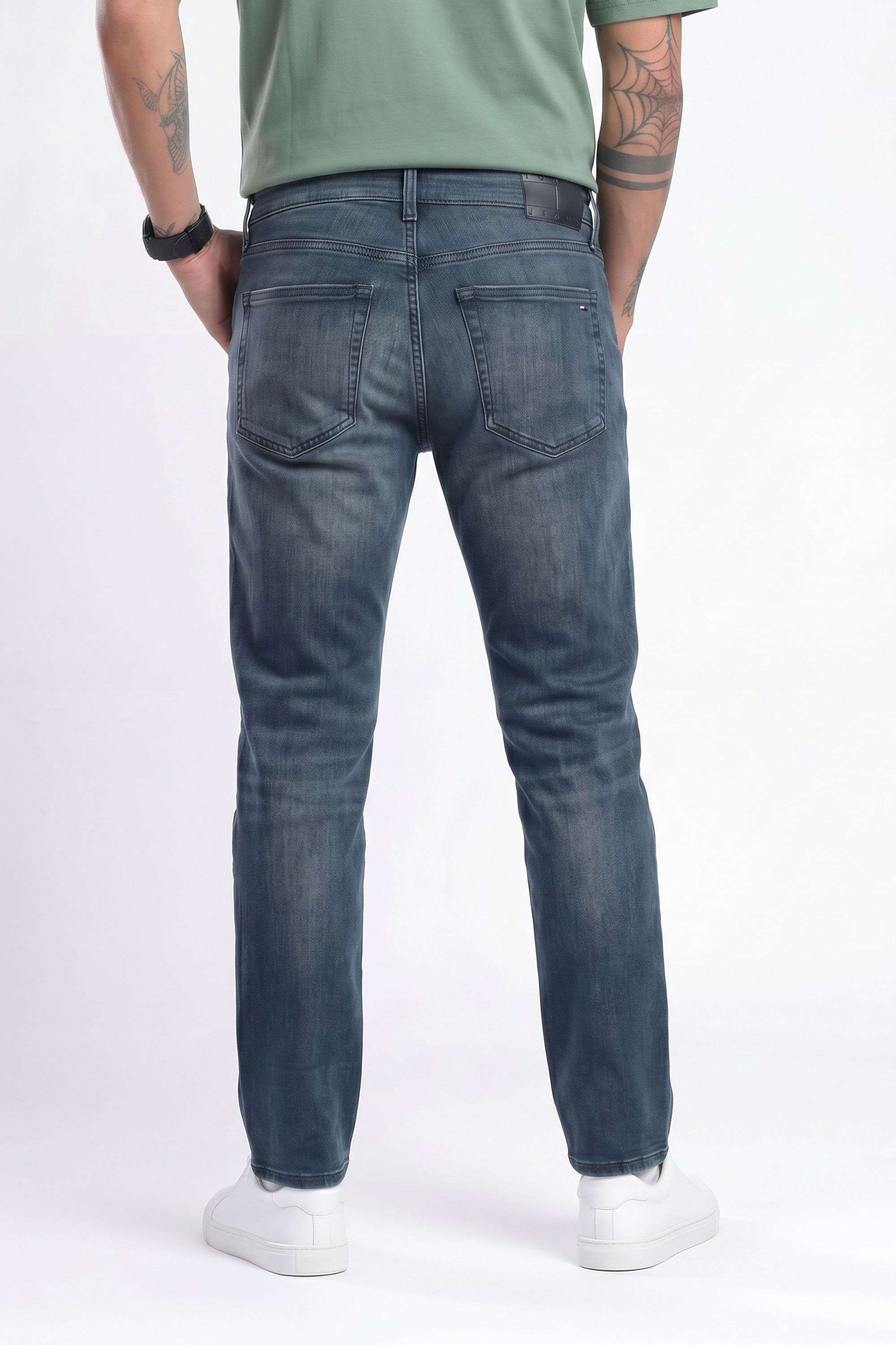 Light-Wash-Cotton-Slim-Fit-Men-s-Jeans
