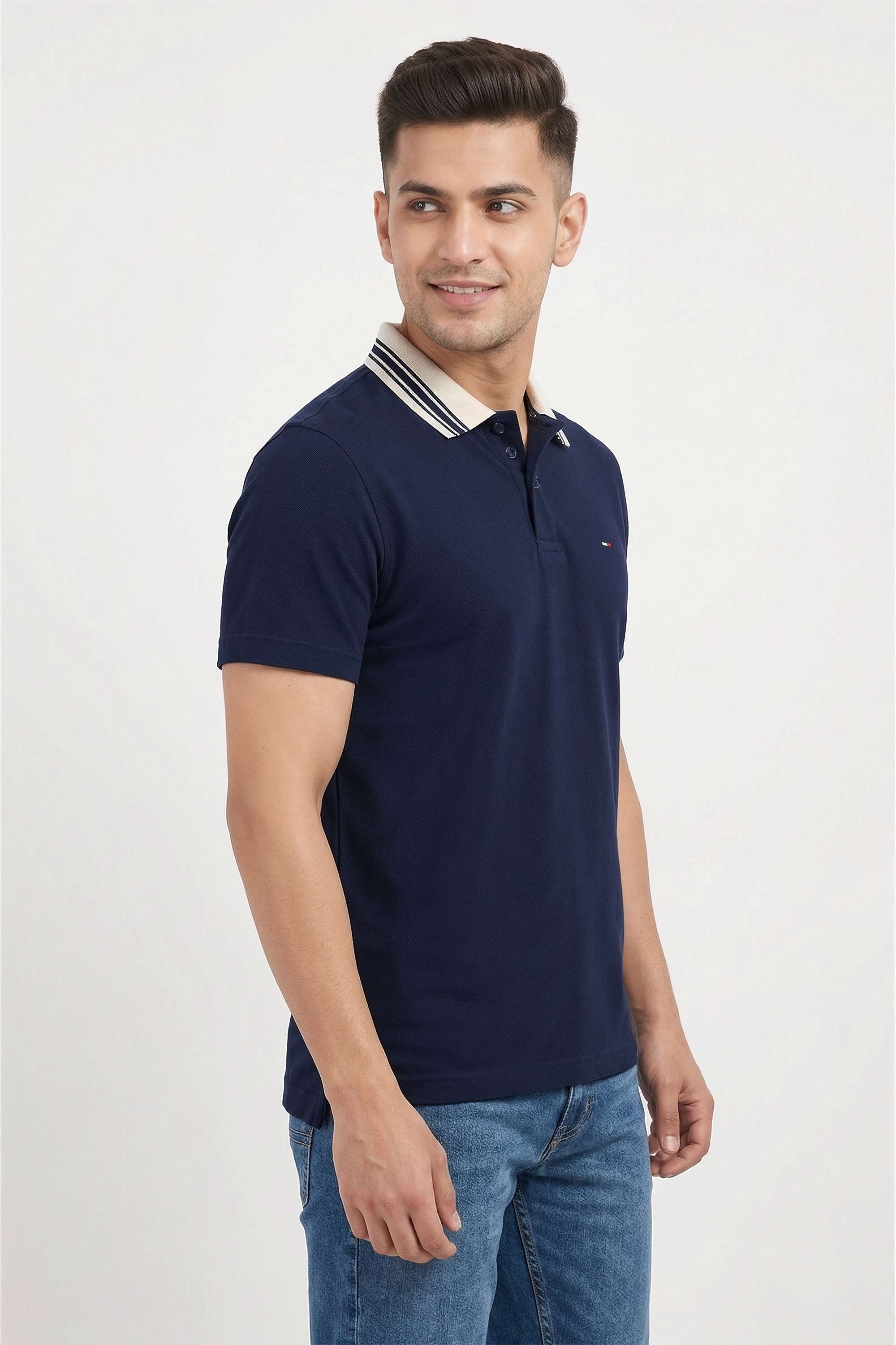 Solid-Cotton-Regular-Fit-Men-s-T-Shirt