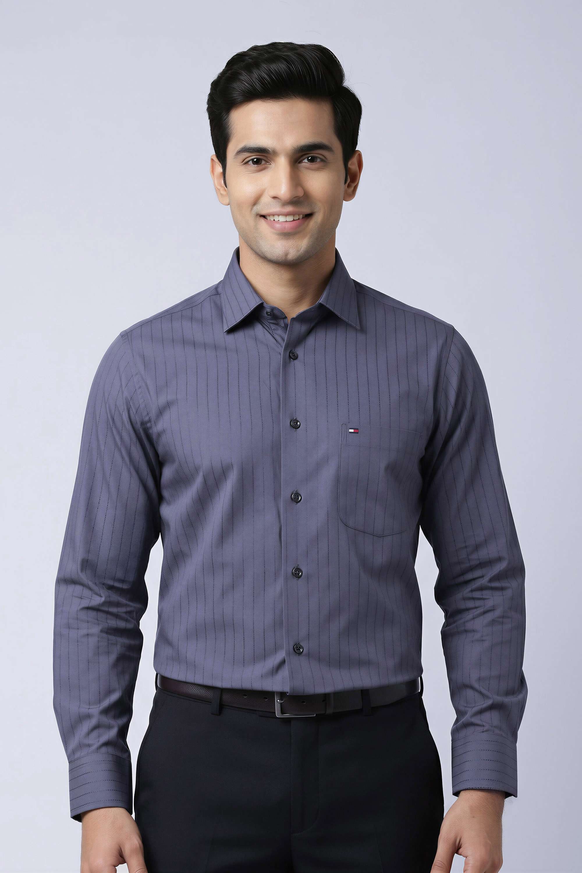 Stripes-Cotton-Regular-Fit-Men-s-Casual-Wear-Shirt