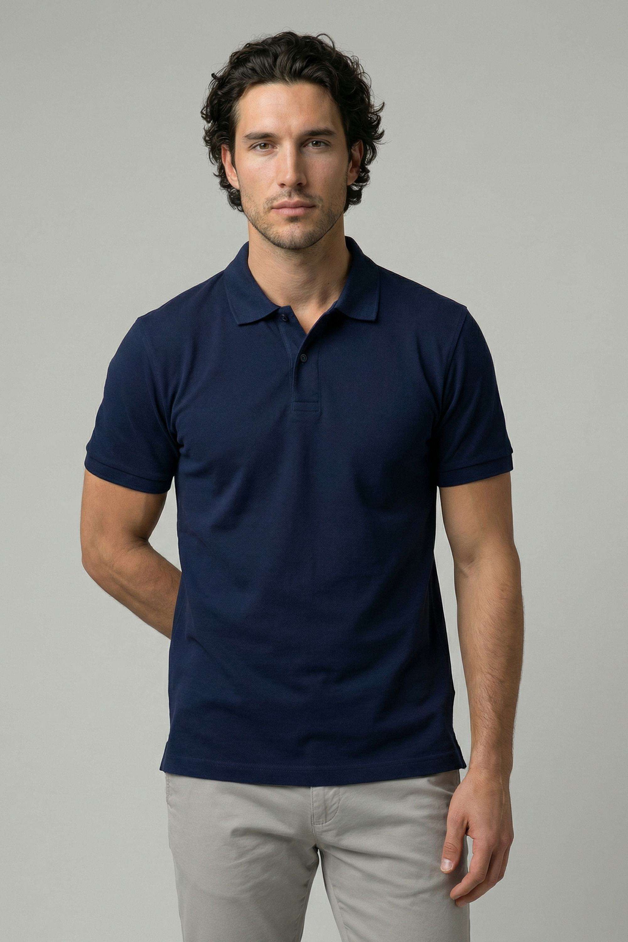 Solid-Cotton-Round-Neck-Men-s-T-Shirt
