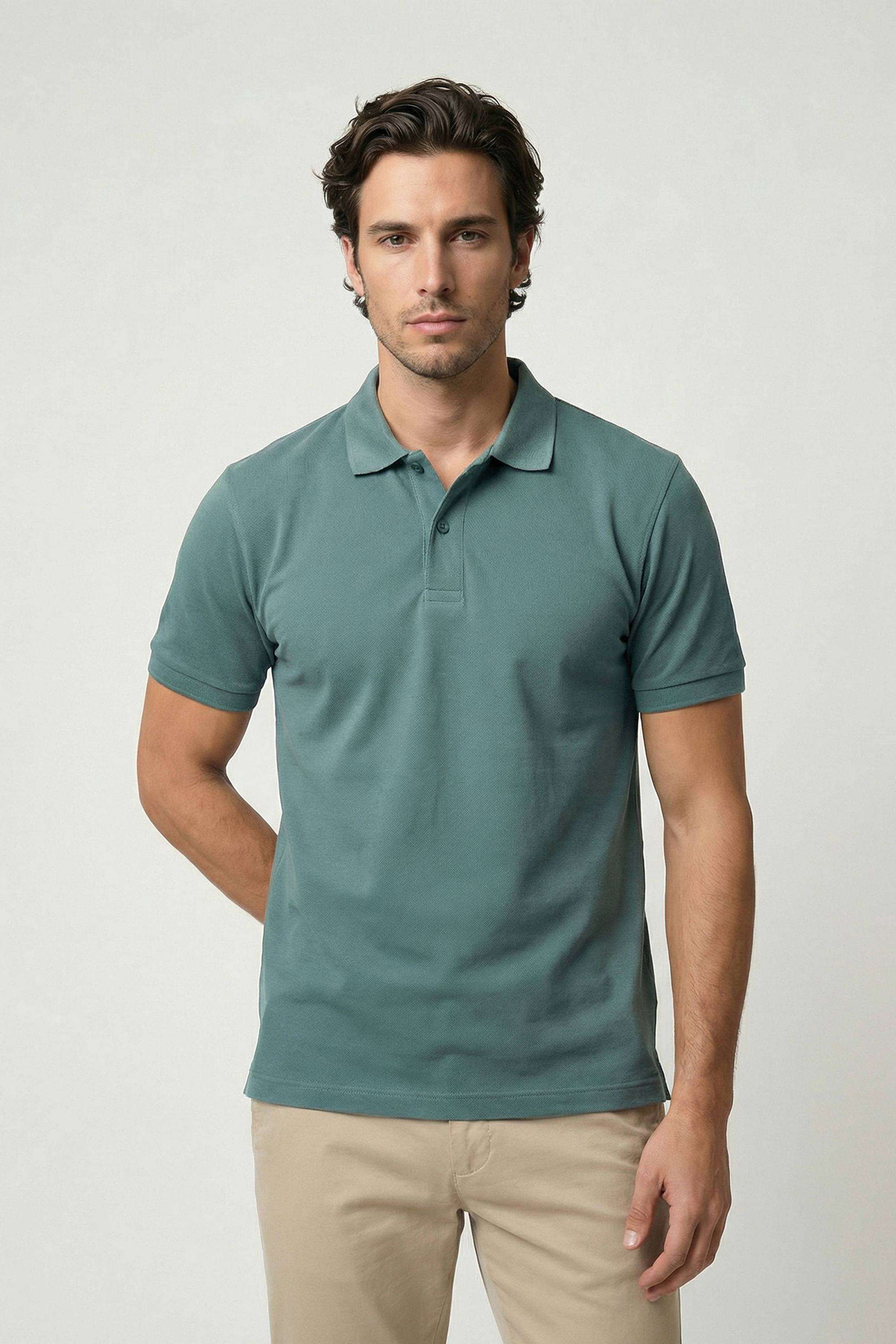 Solid-Cotton-Round-Neck-Men-s-T-Shirt