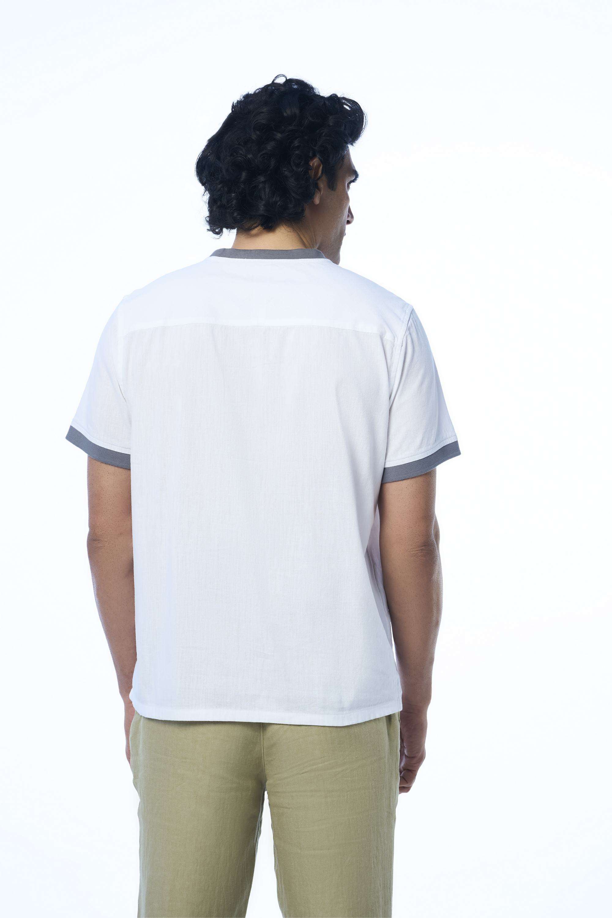Solid-Khadi-Cotton-Round-Neck-Men-s-T-Shirt