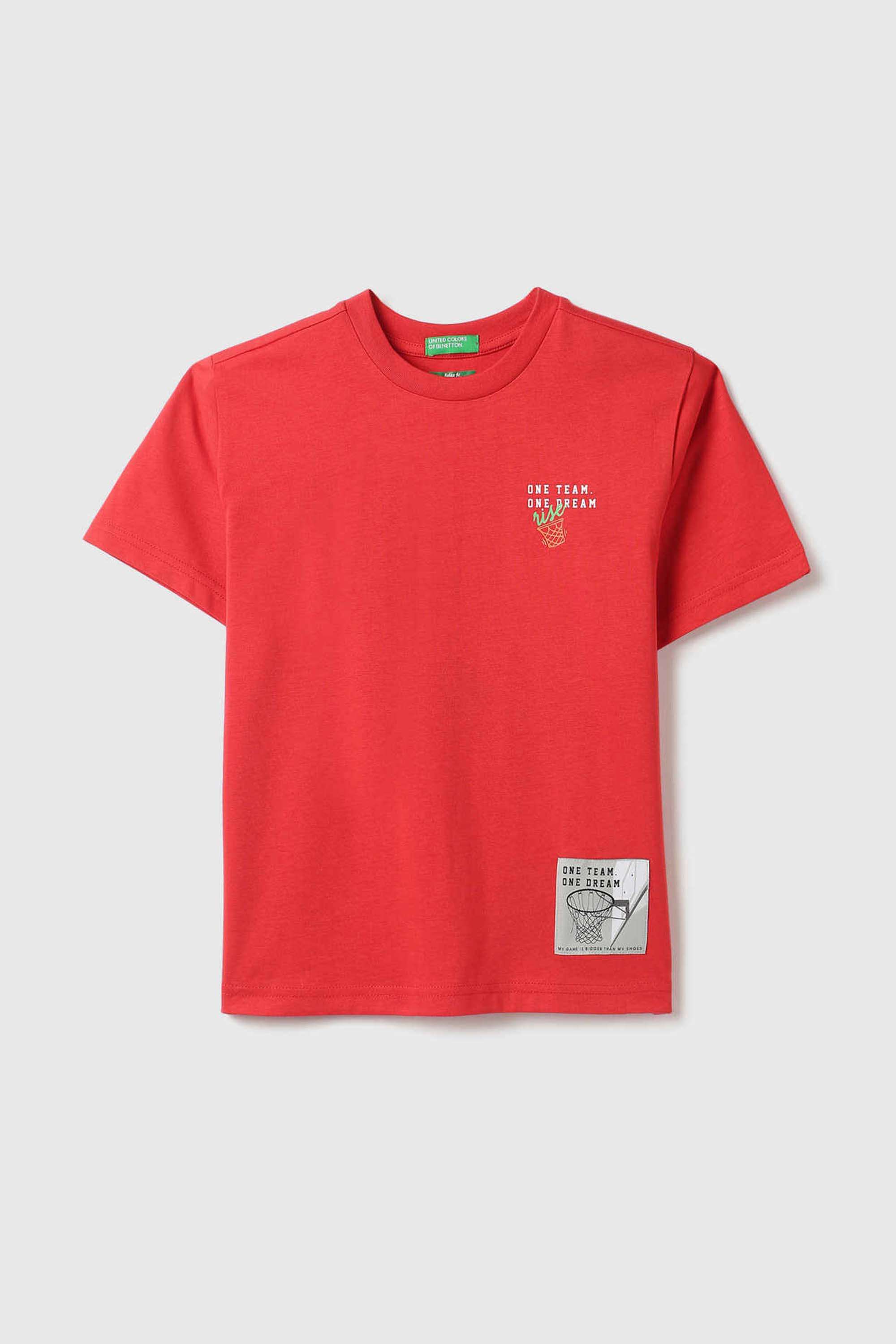 Solid-Cotton-Round-Neck-Boys-T-Shirt