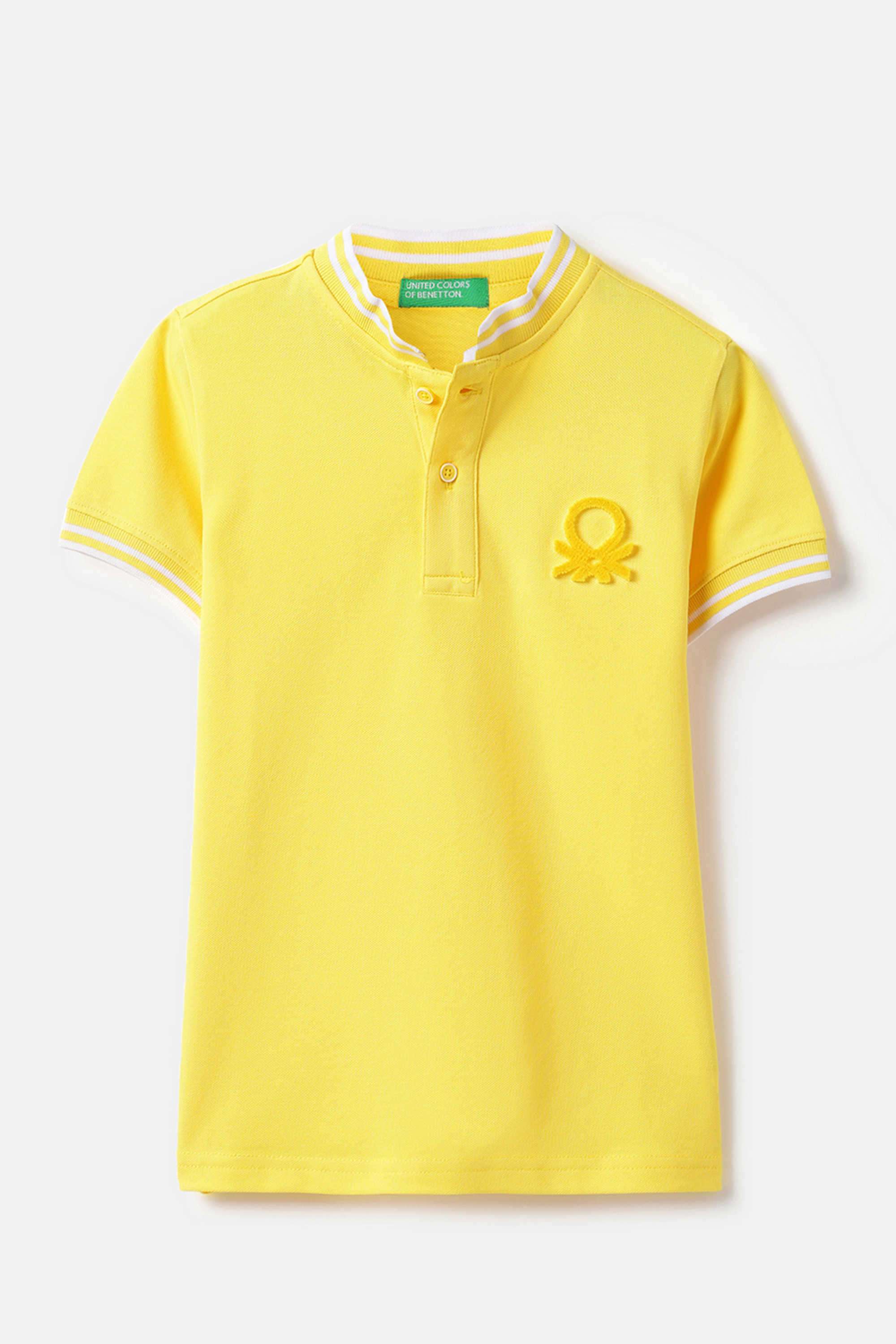 Solid-Cotton-Polo-Boys-T-shirt