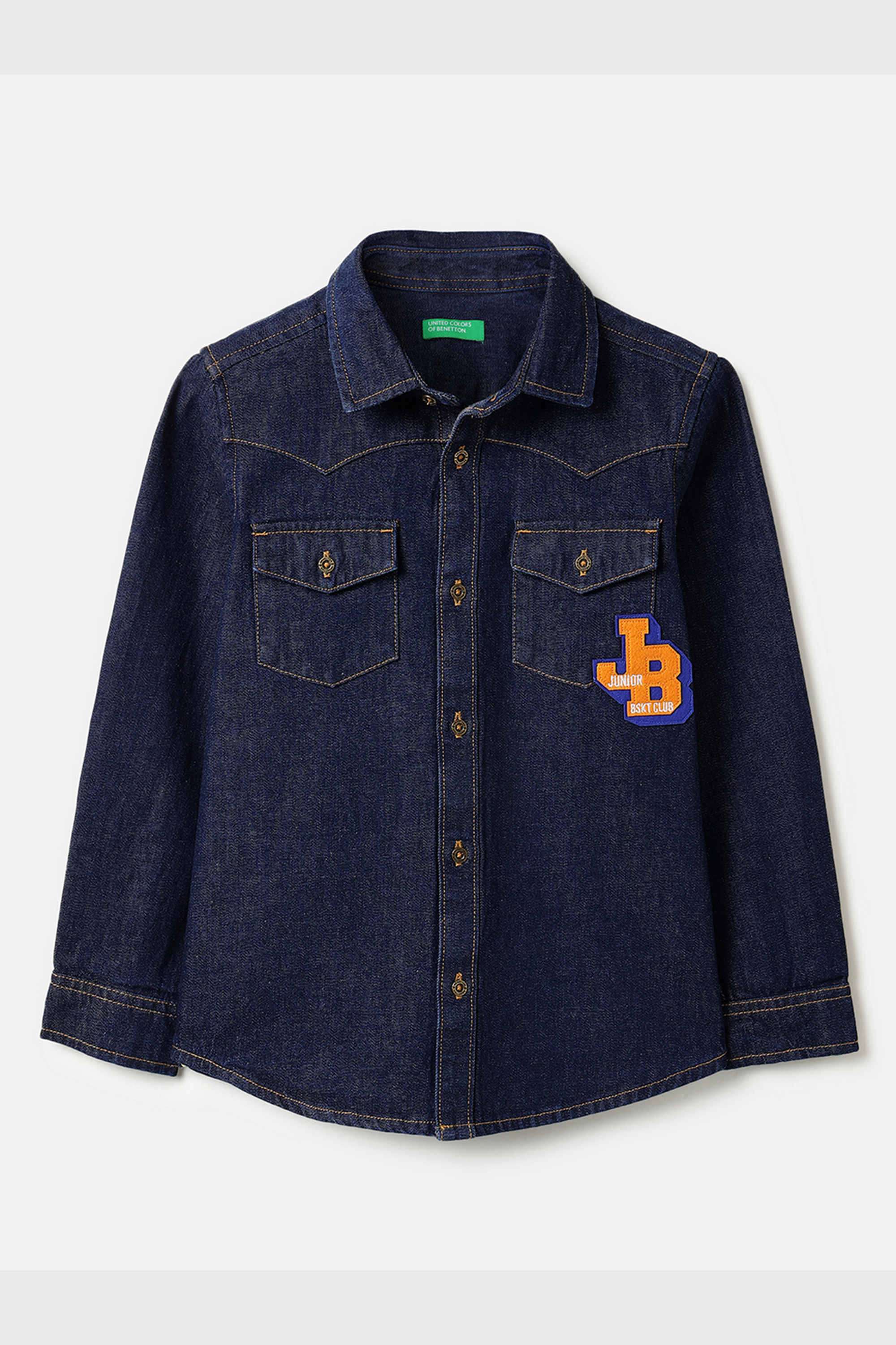 Solid-Cotton-Classic-Collar-Boys-Shirt
