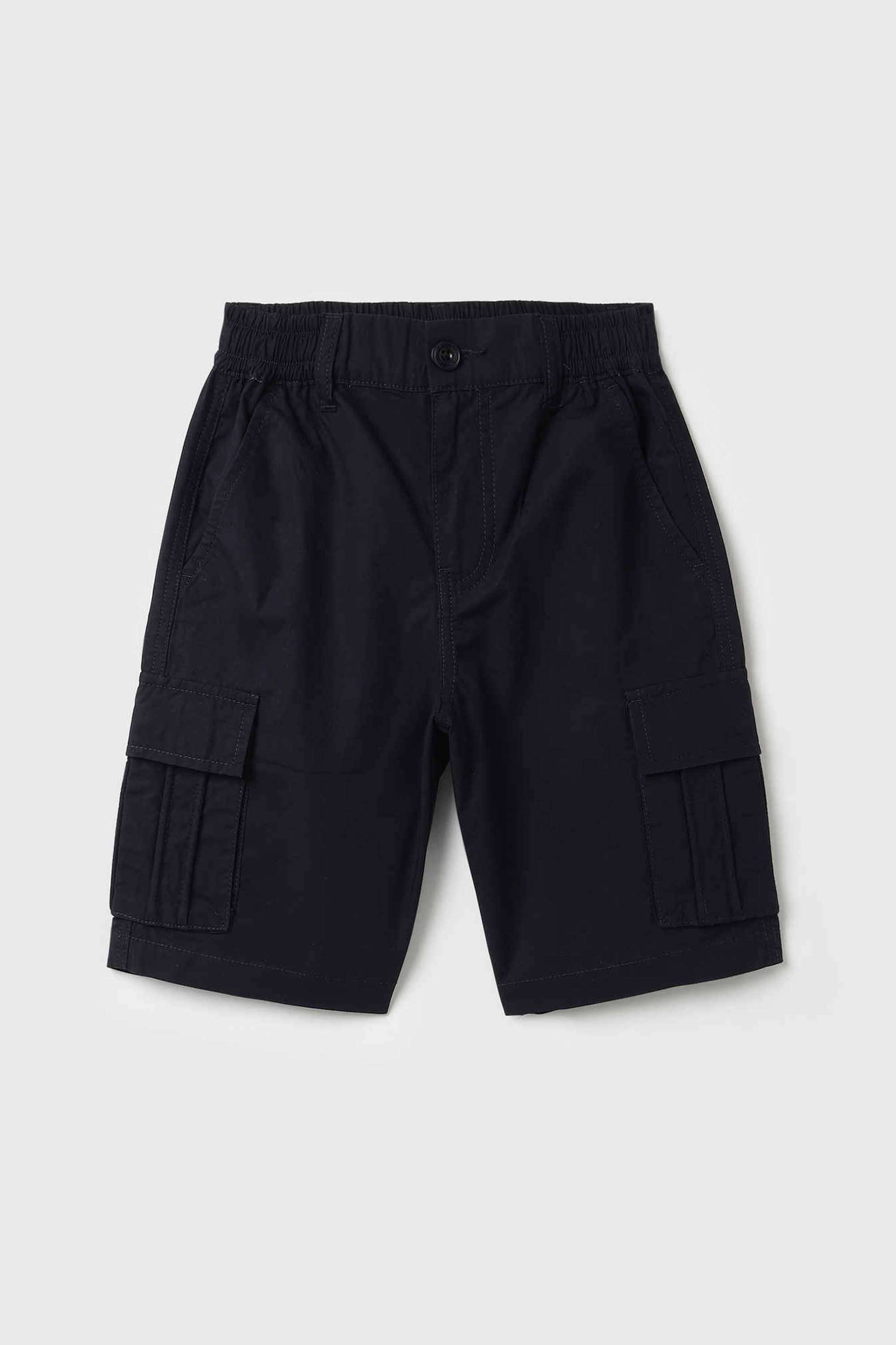 Solid-Cotton-Regular-Fit-Boys-Shorts