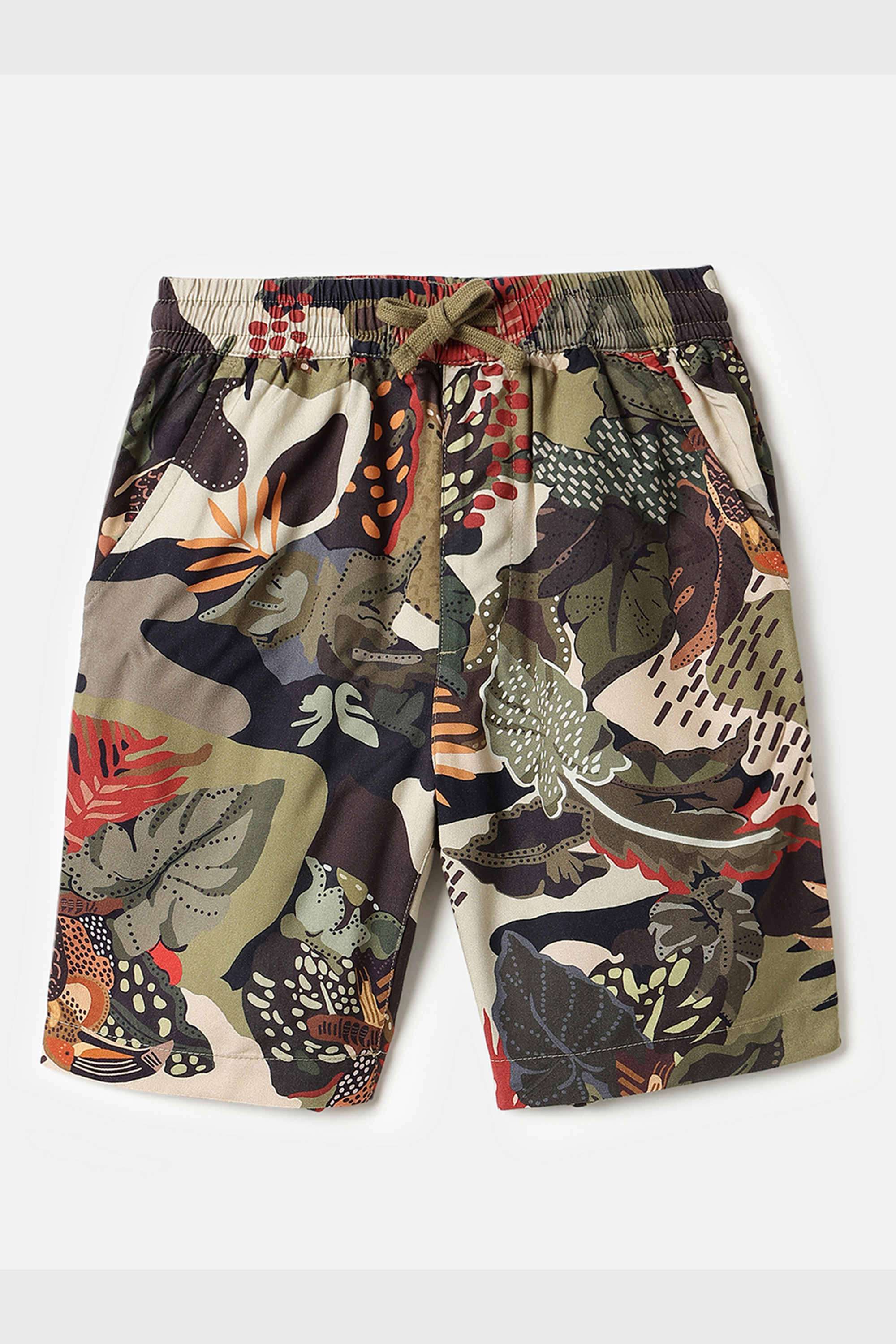 Printed-Viscose-Regular-Fit-Boys-Shorts