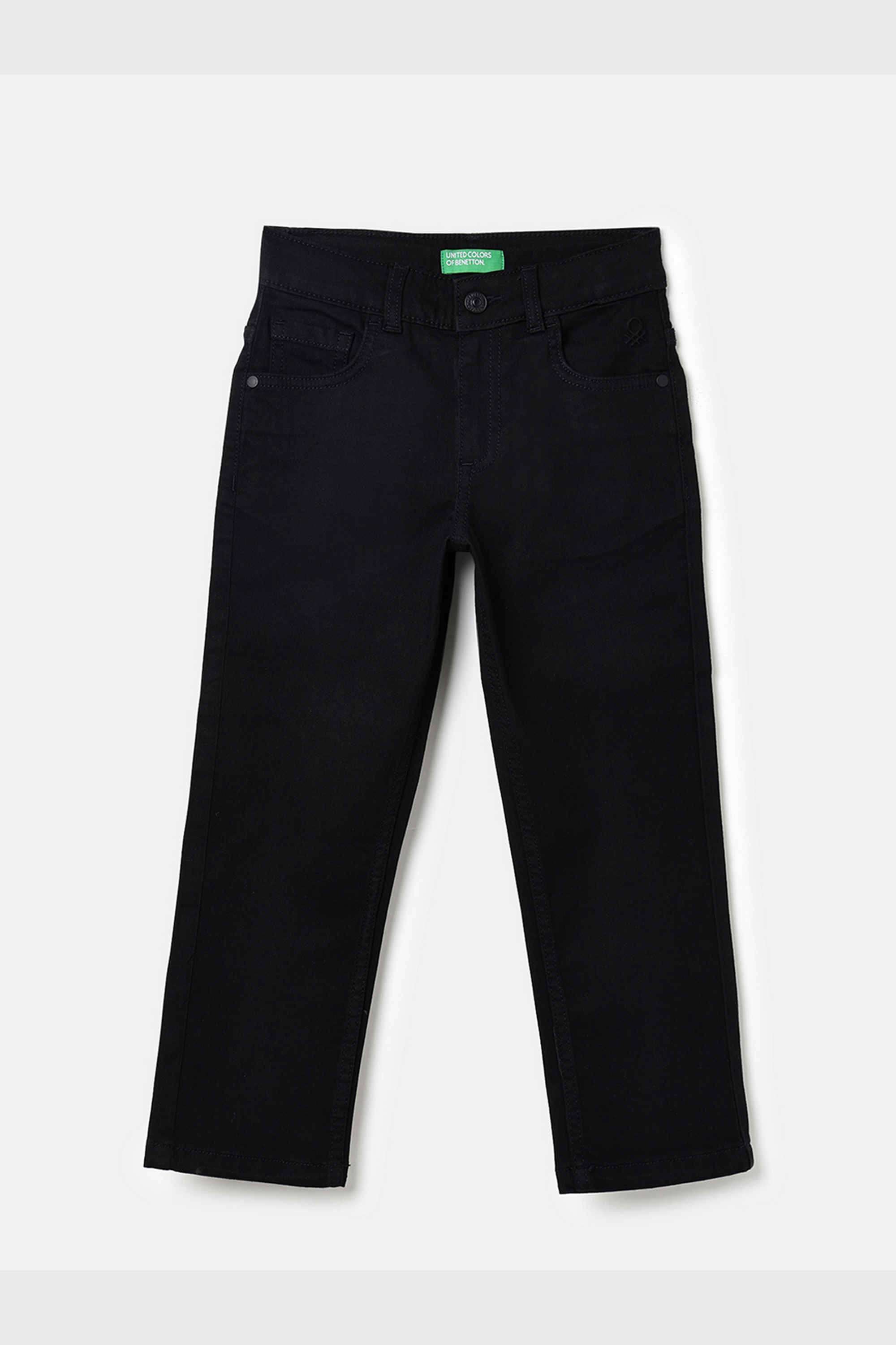 Solid-Cotton-Blend-Straight-Fit-Boys-Jeans