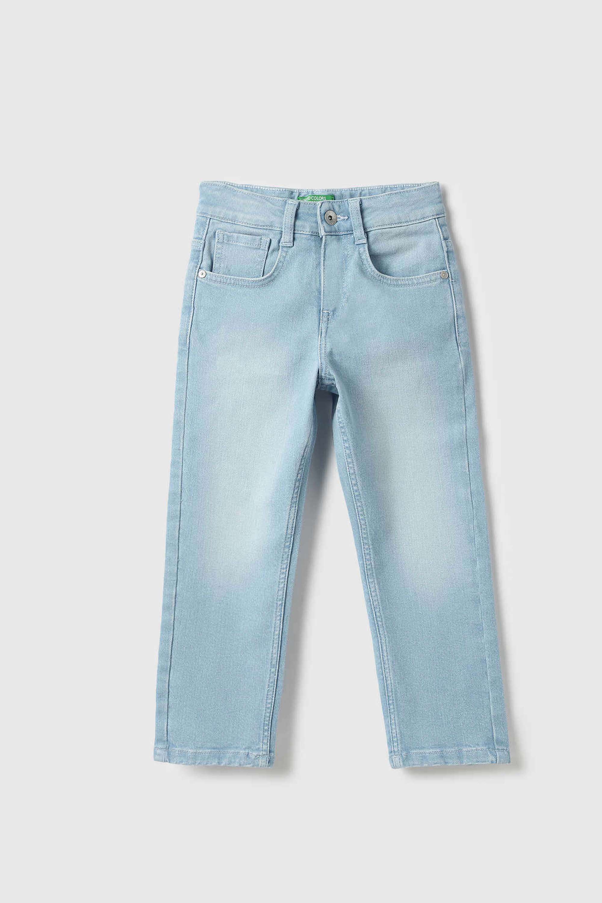 Solid-Cotton-Blend-Straight-Fit-Boys-Jeans