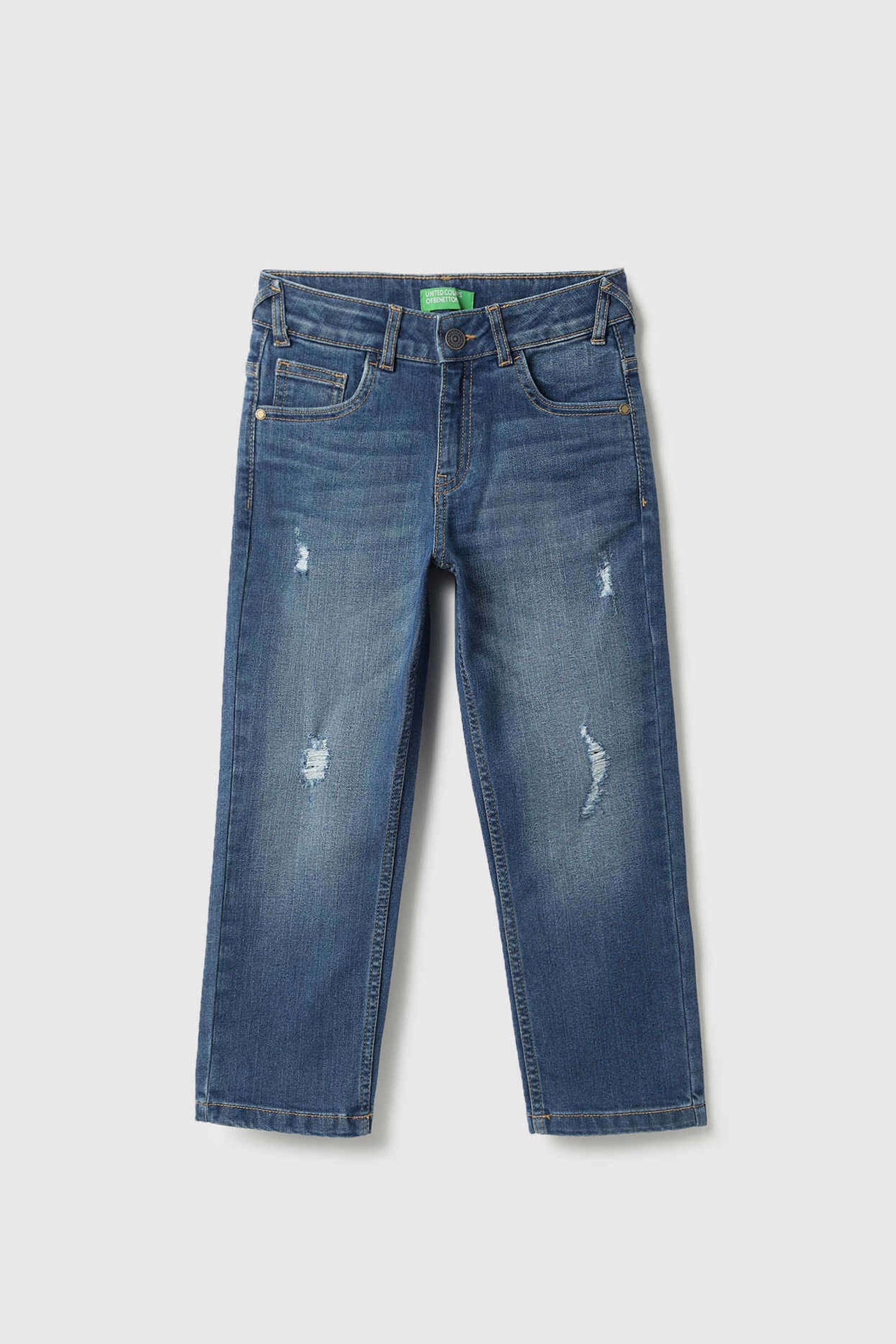 Solid-Cotton-Blend-Straight-Fit-Boys-Jeans