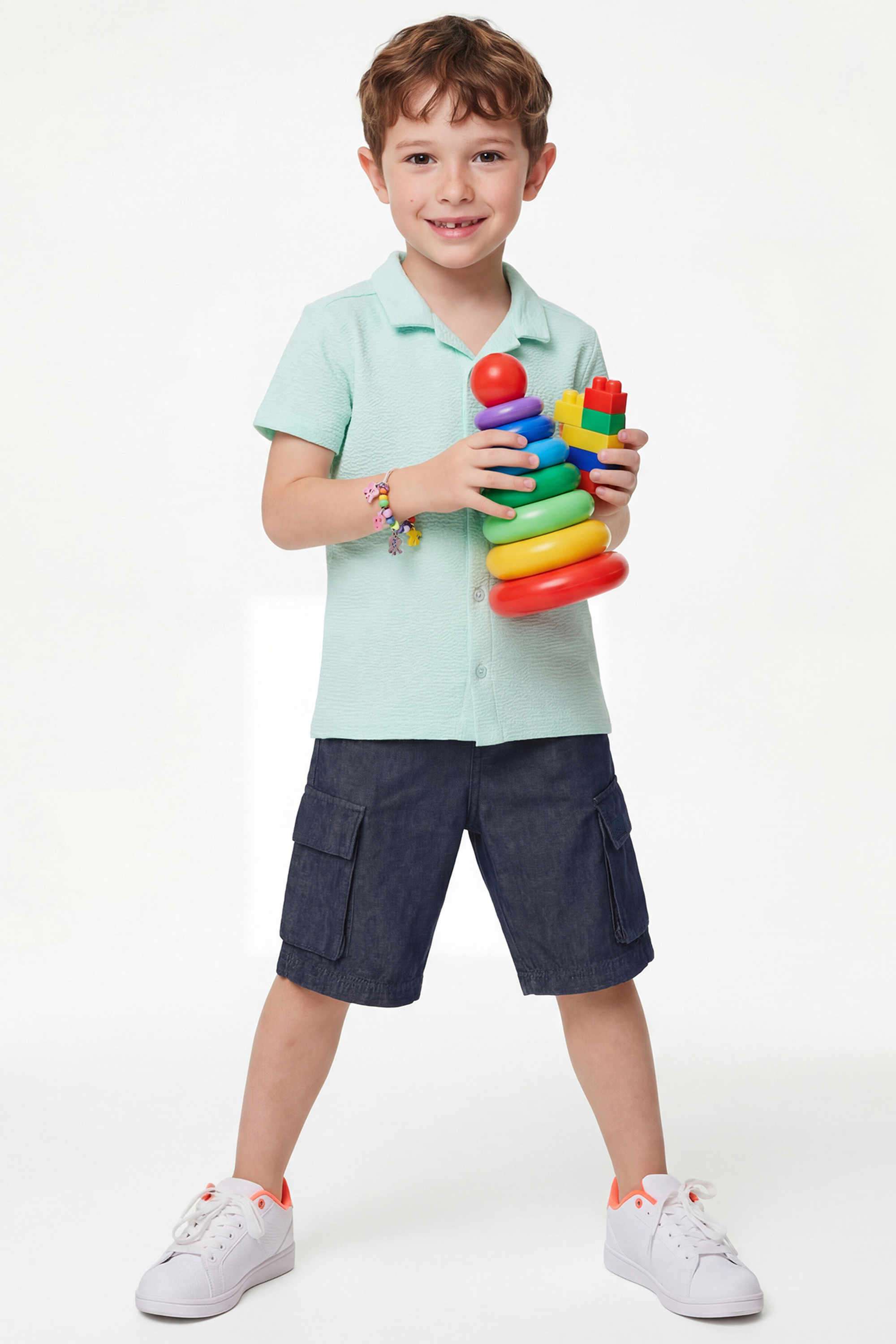Solid-Cotton-Regular-Fit-Boys-Shorts