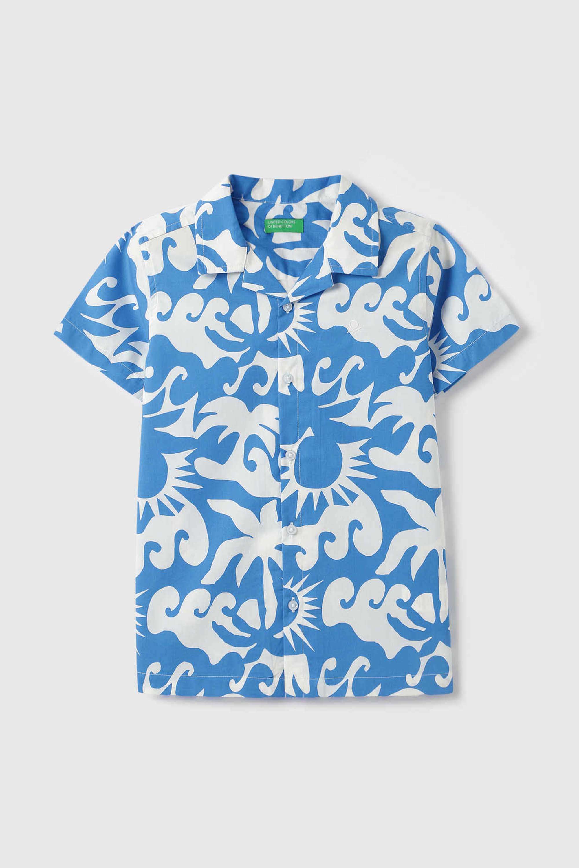 Printed-Cotton-Resort-Collar-Boys-Shirt