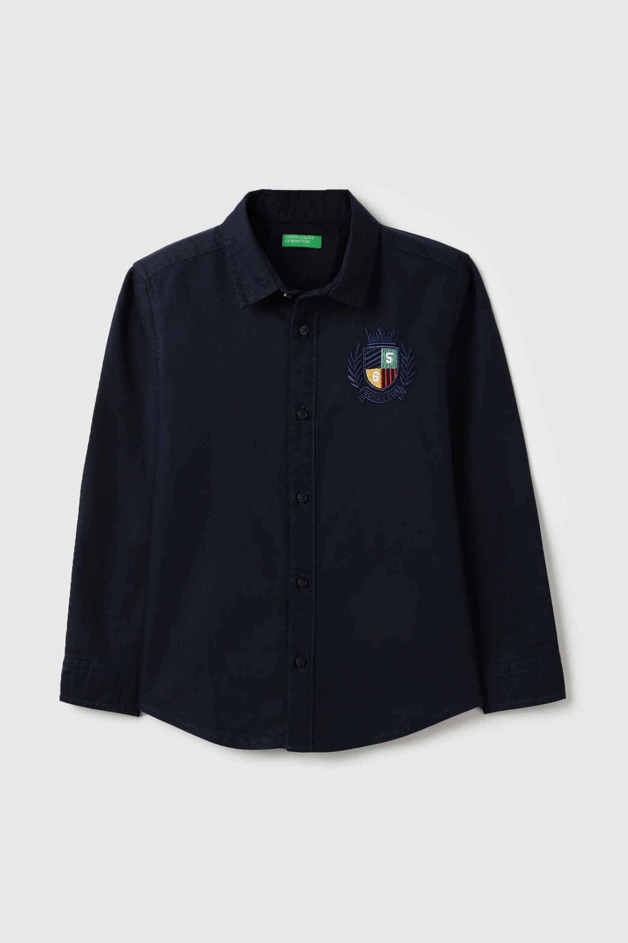 Solid-Cotton-Classic-Collar-Boys-Shirt