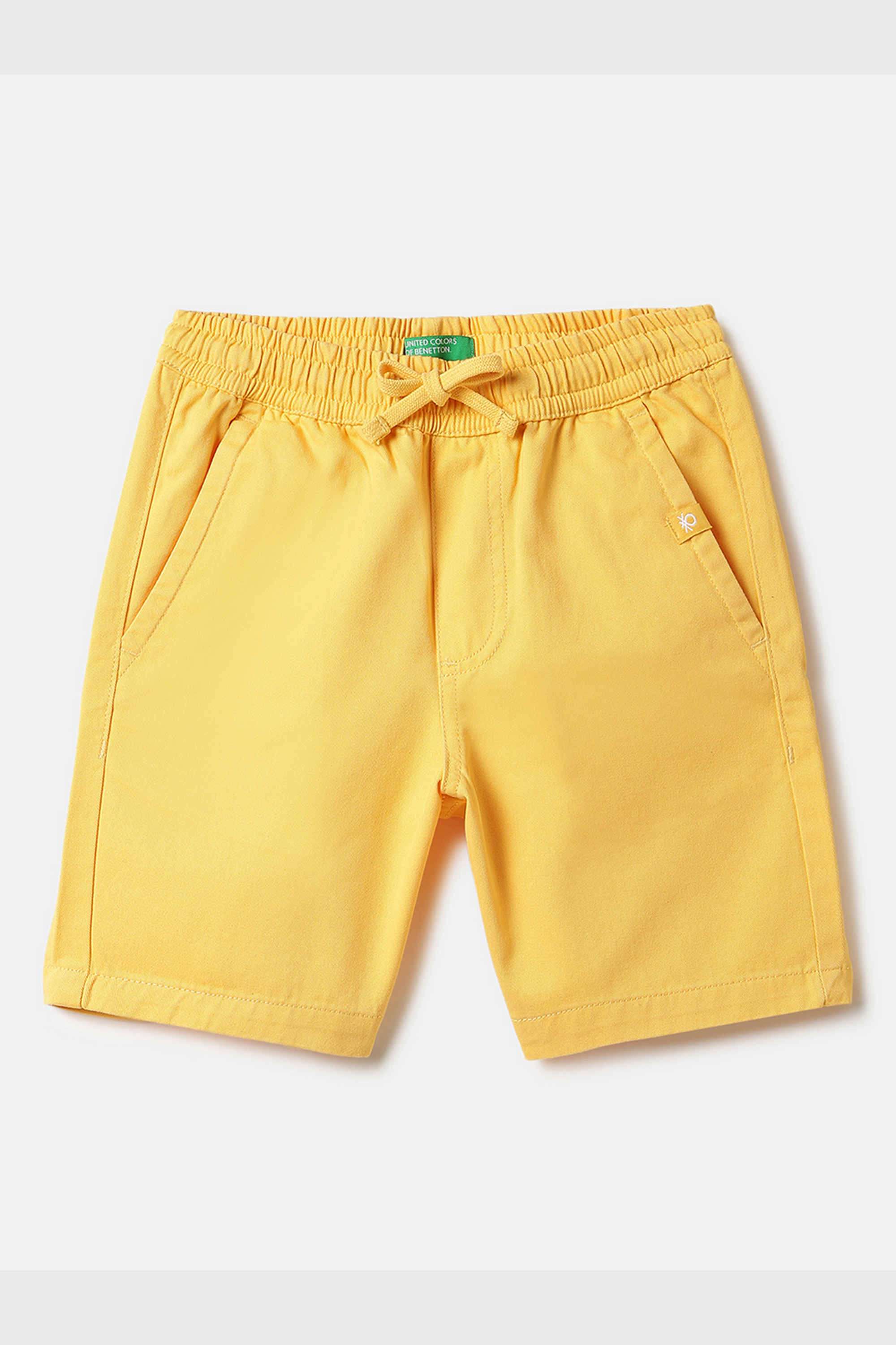 Solid-Cotton-Regular-Fit-Boys-Shorts