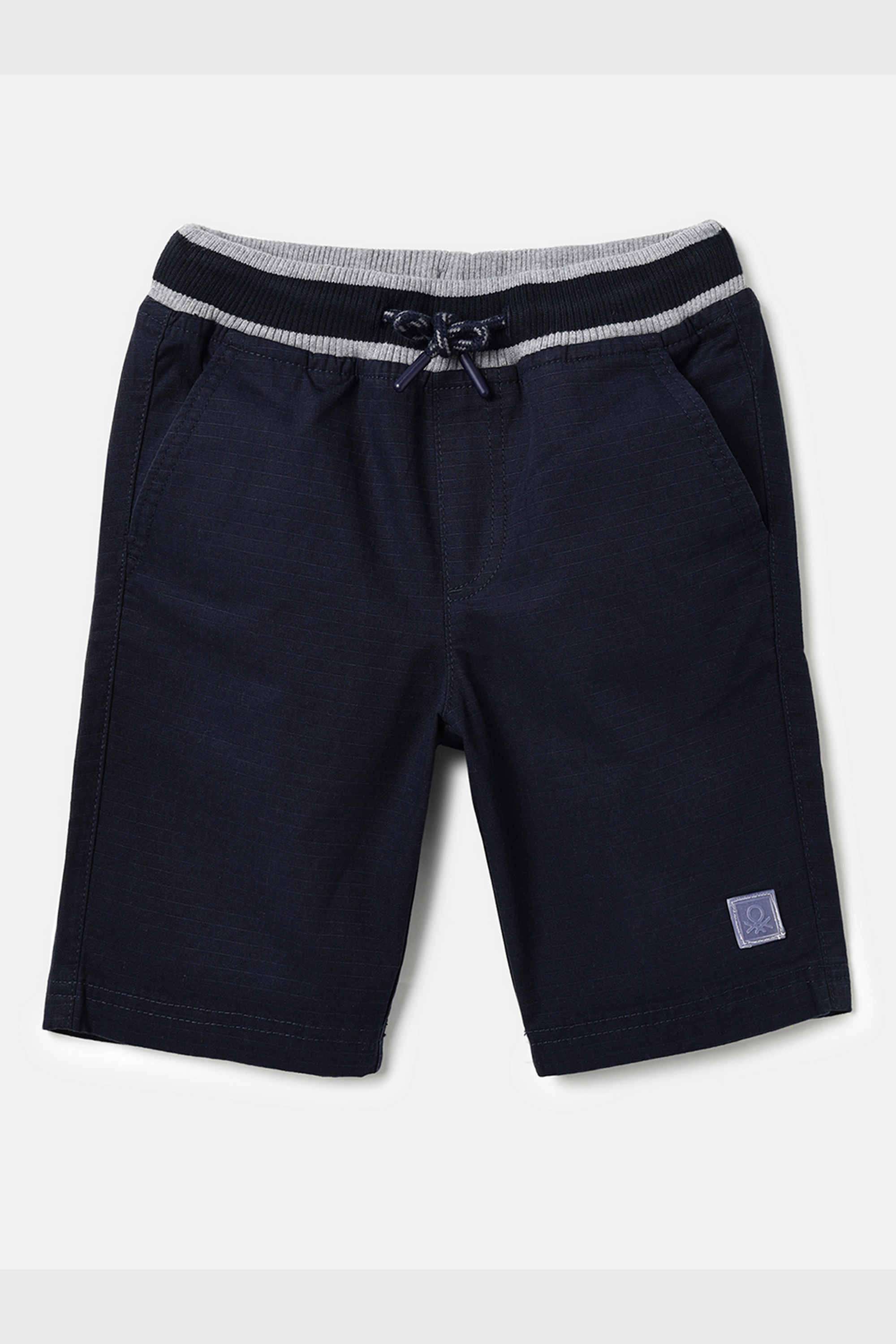 Solid-Cotton-Regular-Fit-Boys-Shorts